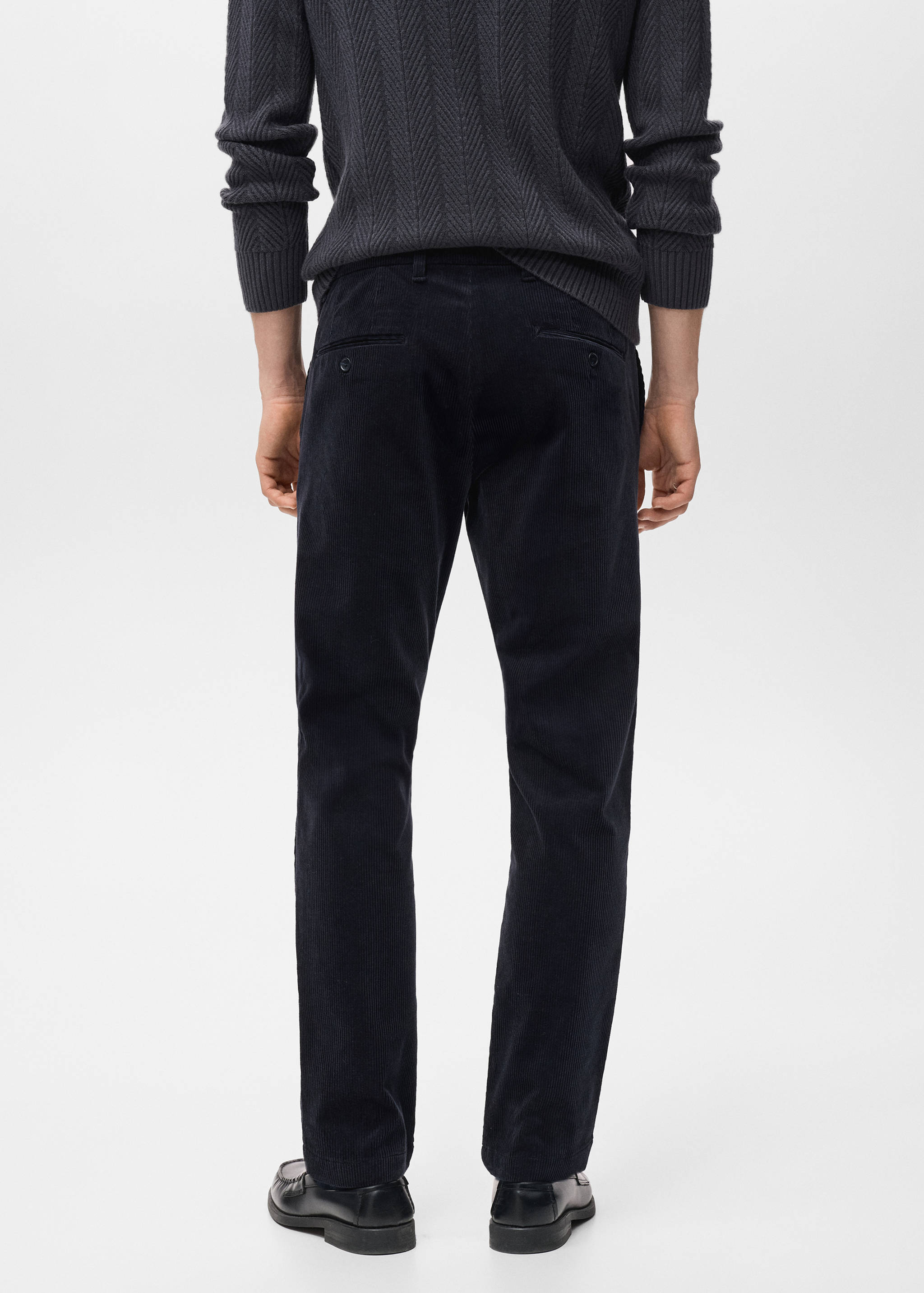 Pantalón pana slim fit - Reverso del artículo