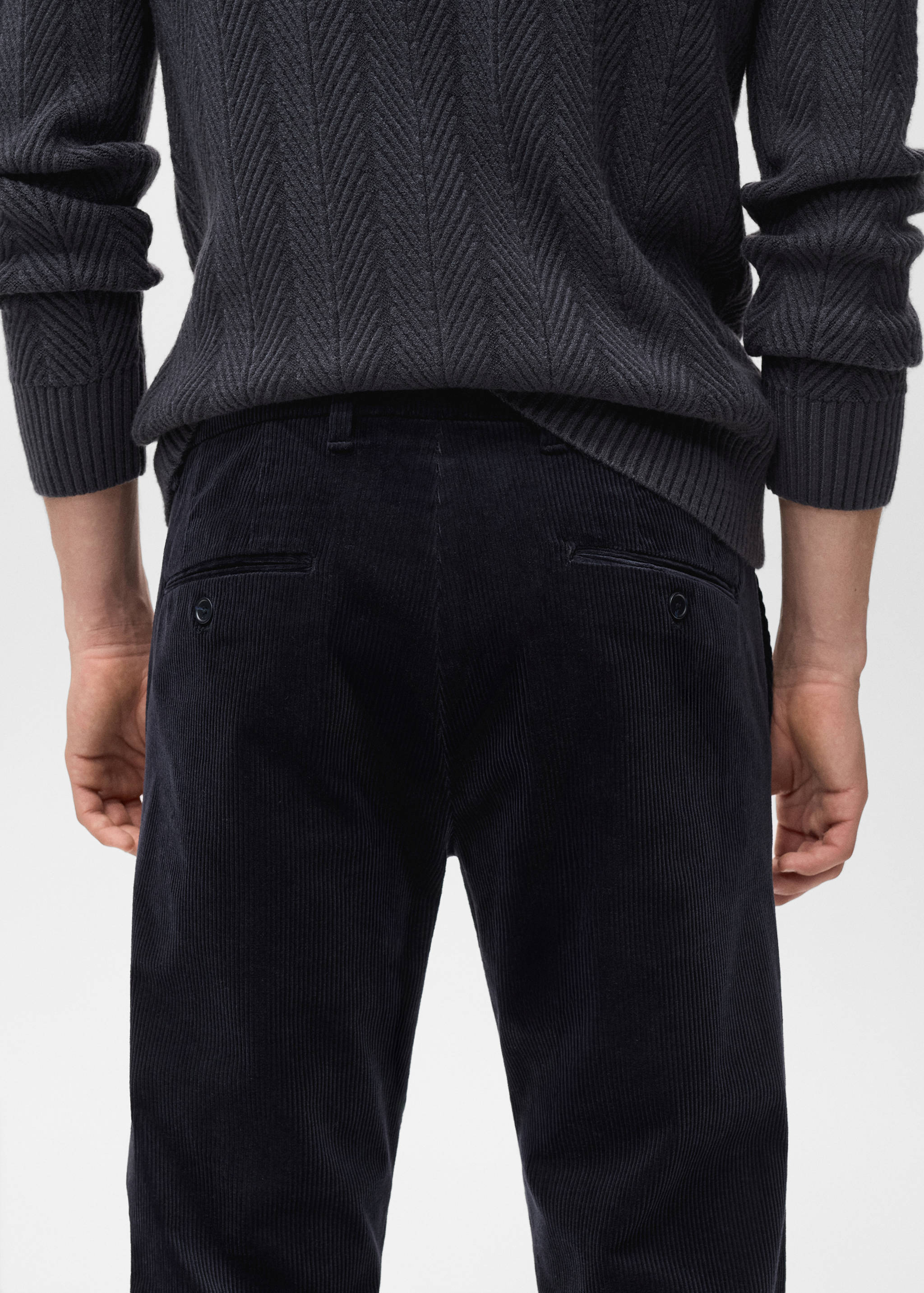 Pantalón pana slim fit - Detalle del artículo 6