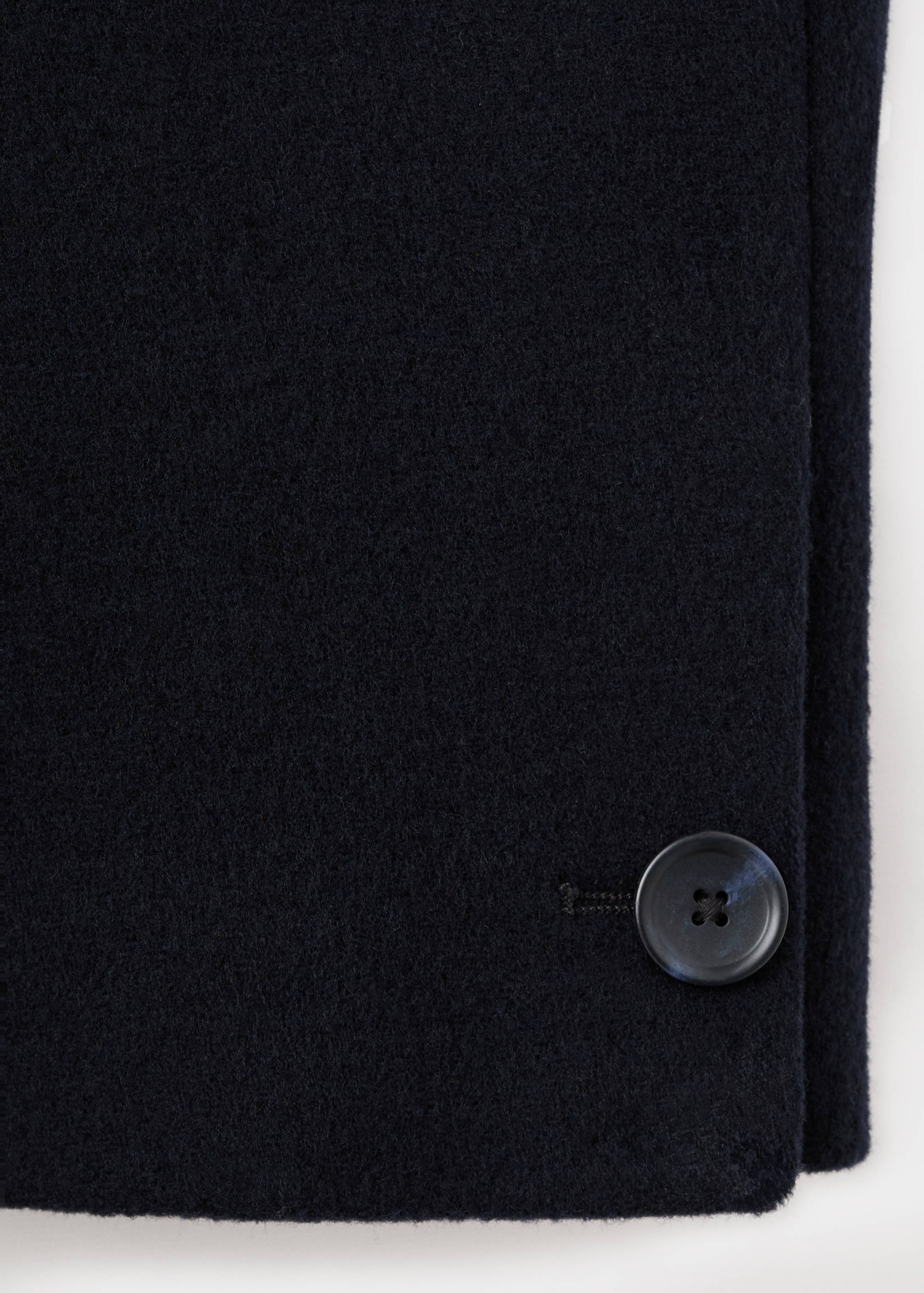 长款羊毛大衣 - null