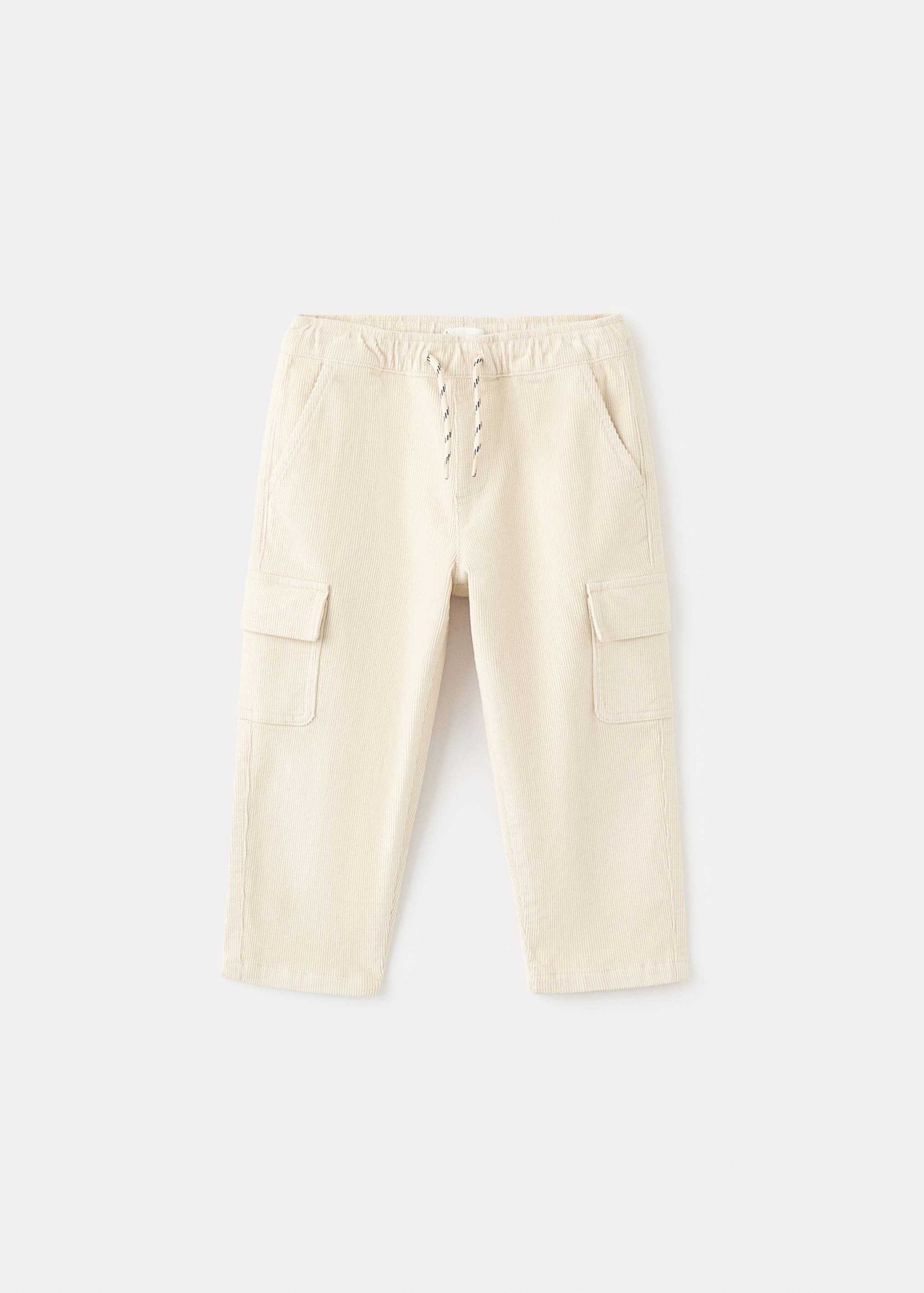 Corduroy cargo pants - Article without model