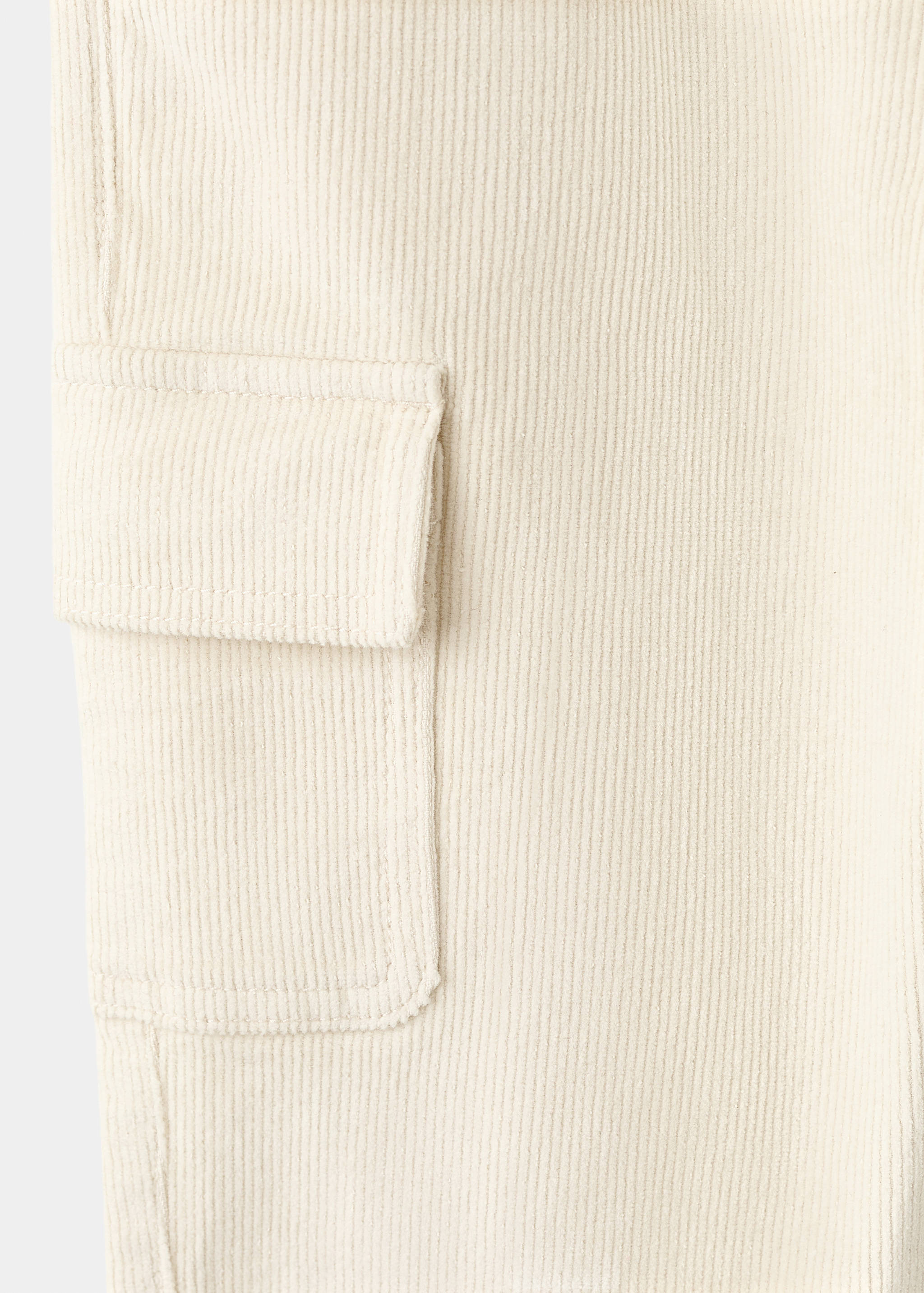 Corduroy cargo pants - Details of the article 8