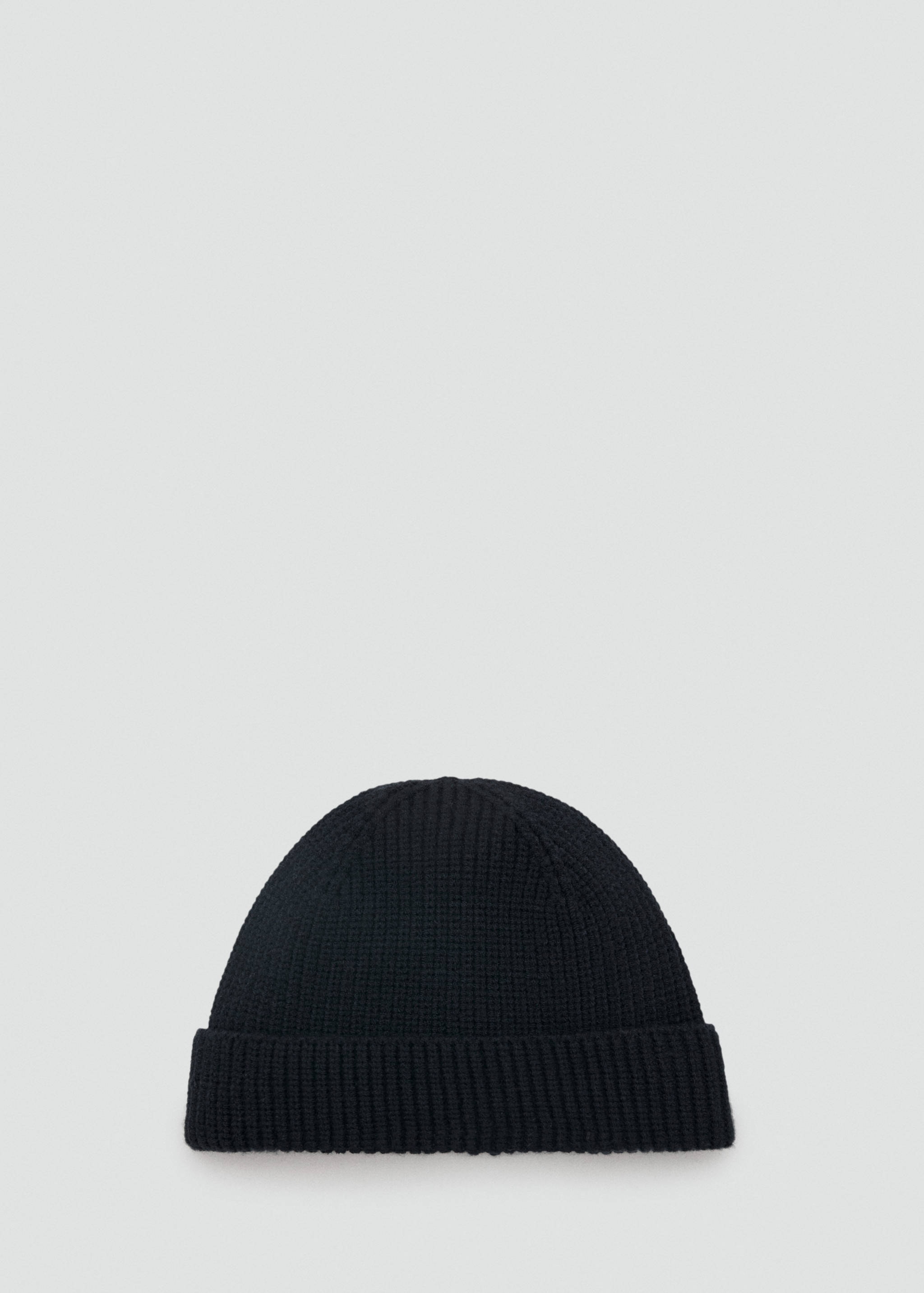 Rib-knit cap - Article without model
