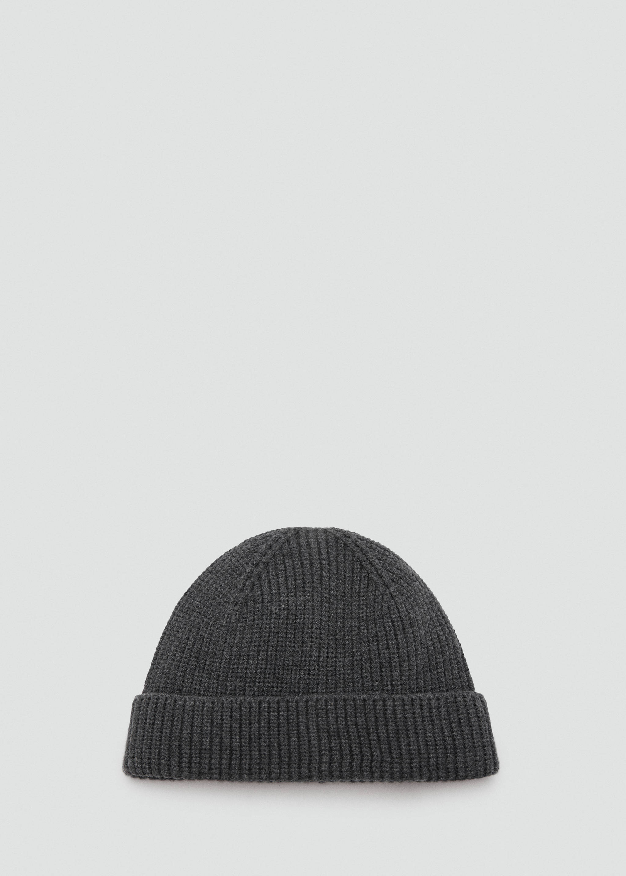 Rib-knit cap - Article without model