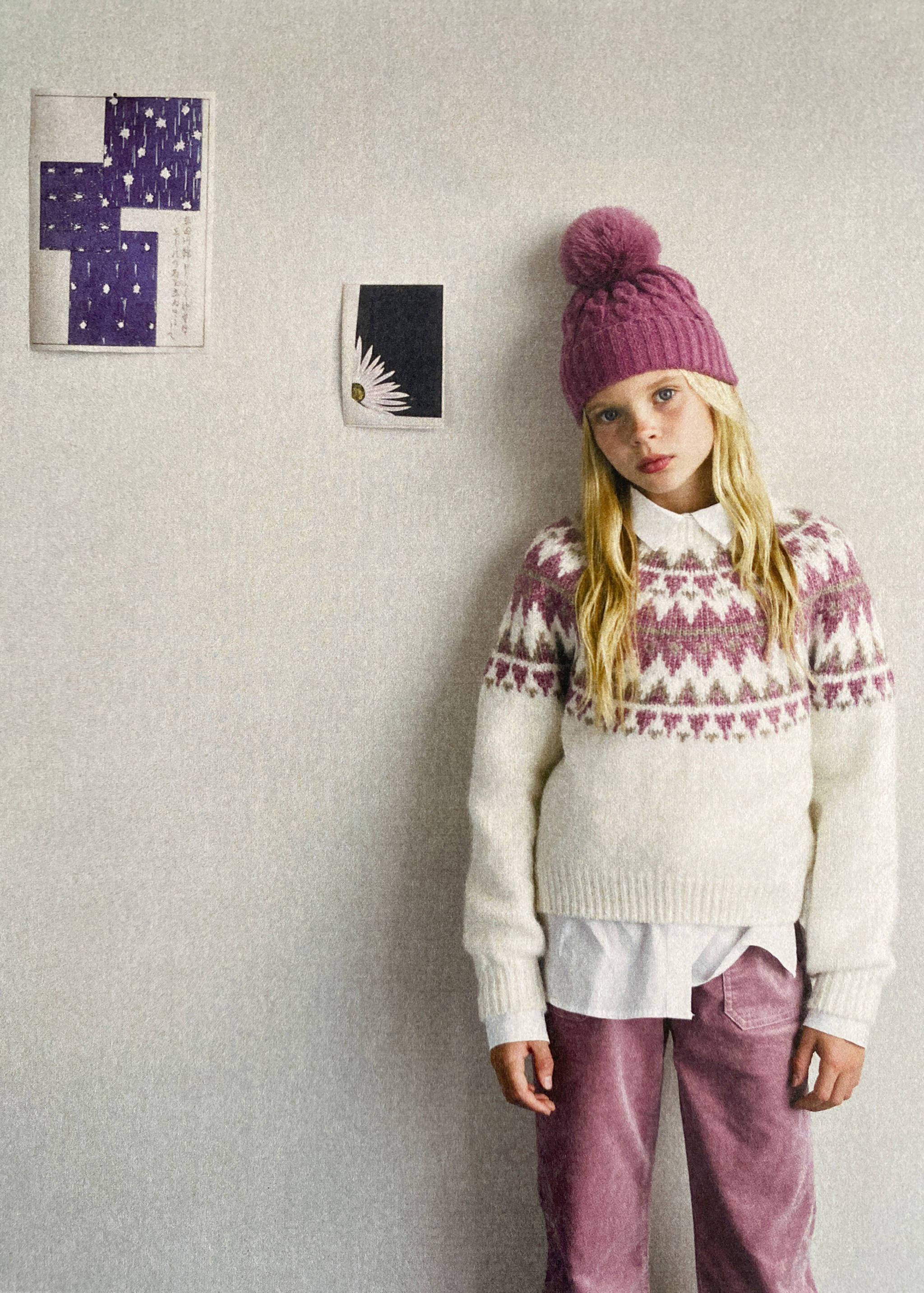 Genser i jacquard stoff - Artikkeldetalj 6