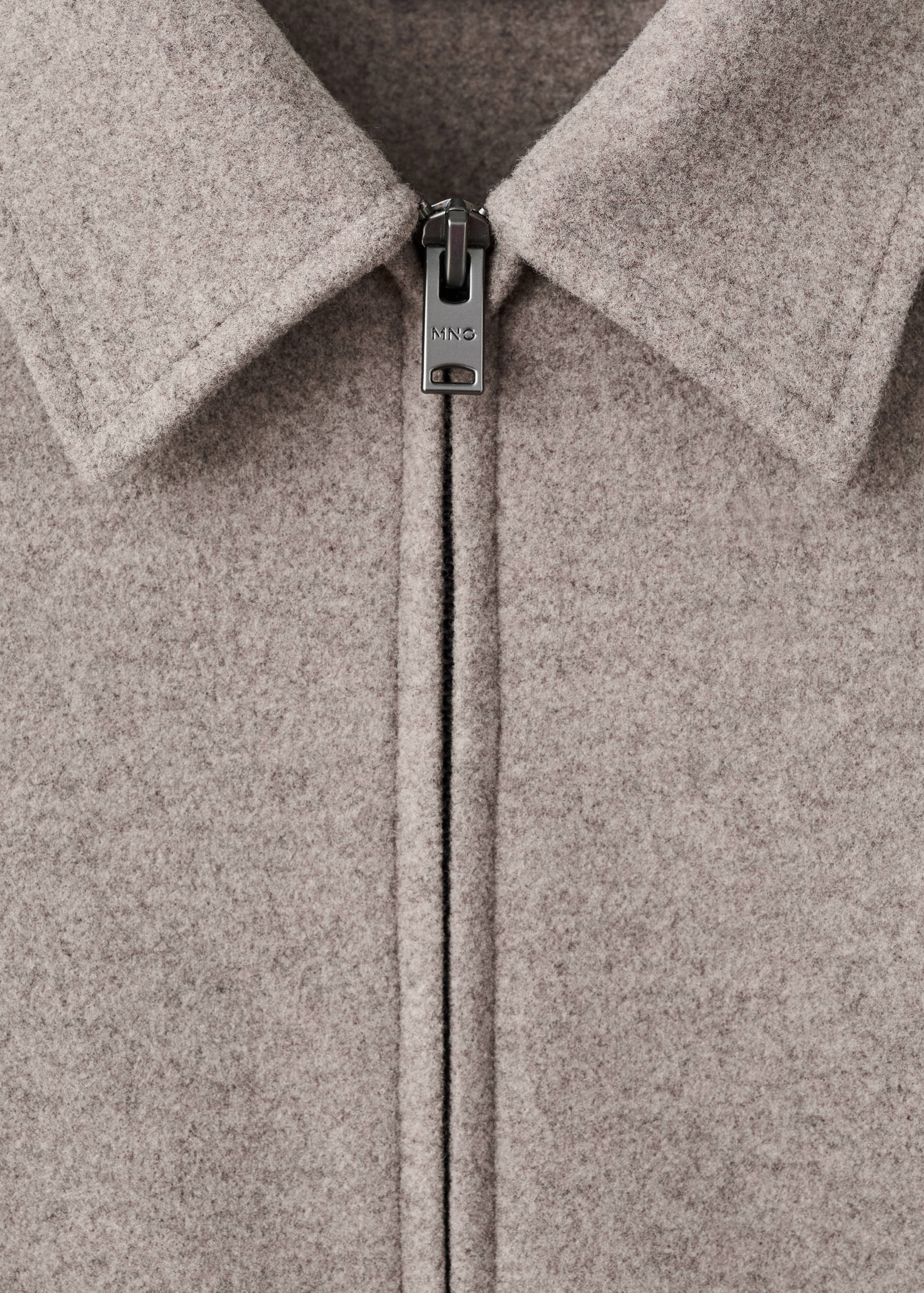 Zip-up cloth jacket - Details of the article 8