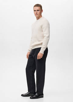 Structured knitted sweater — Off White 5
