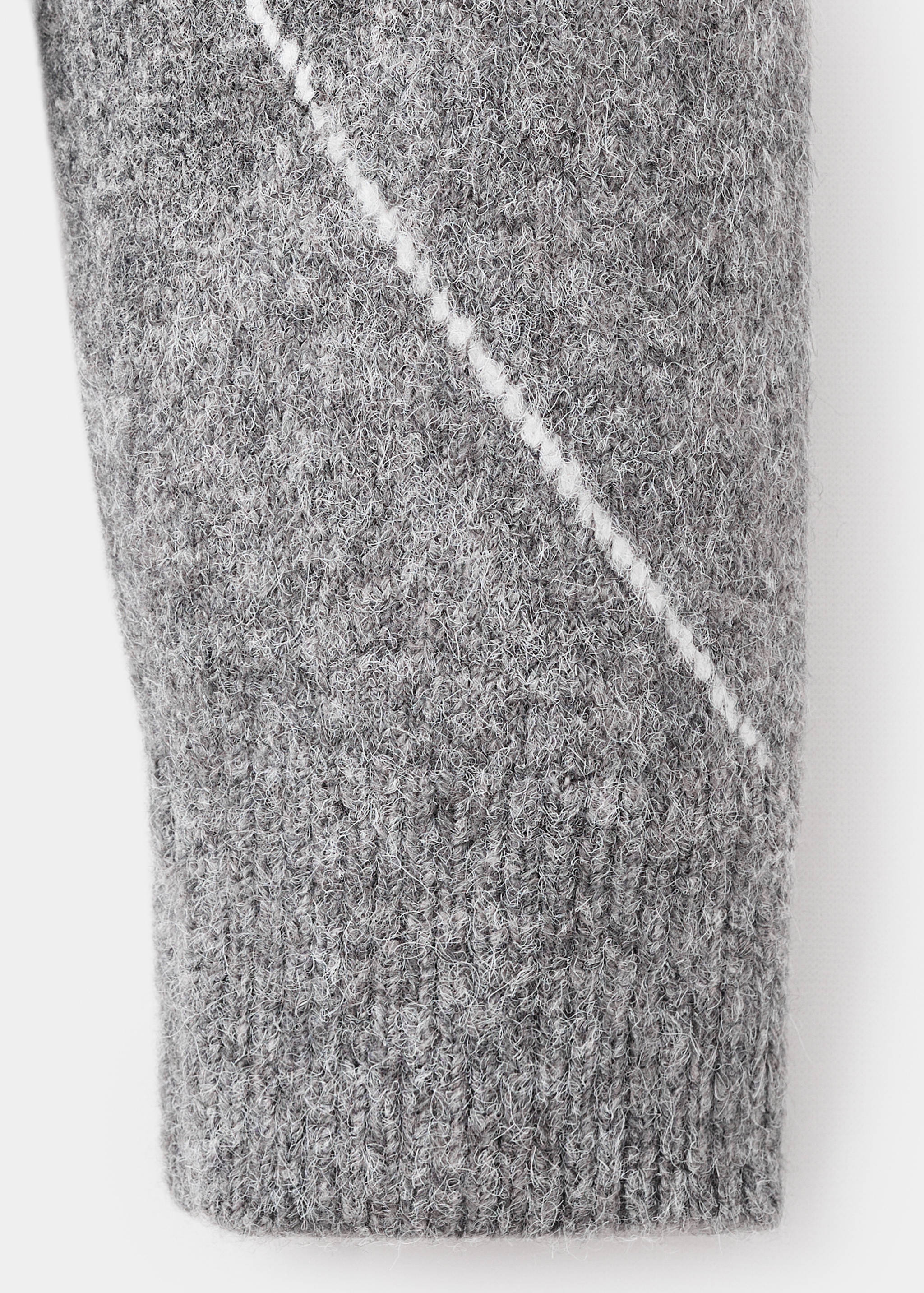 Argyle knit sweater - Details of the article 8