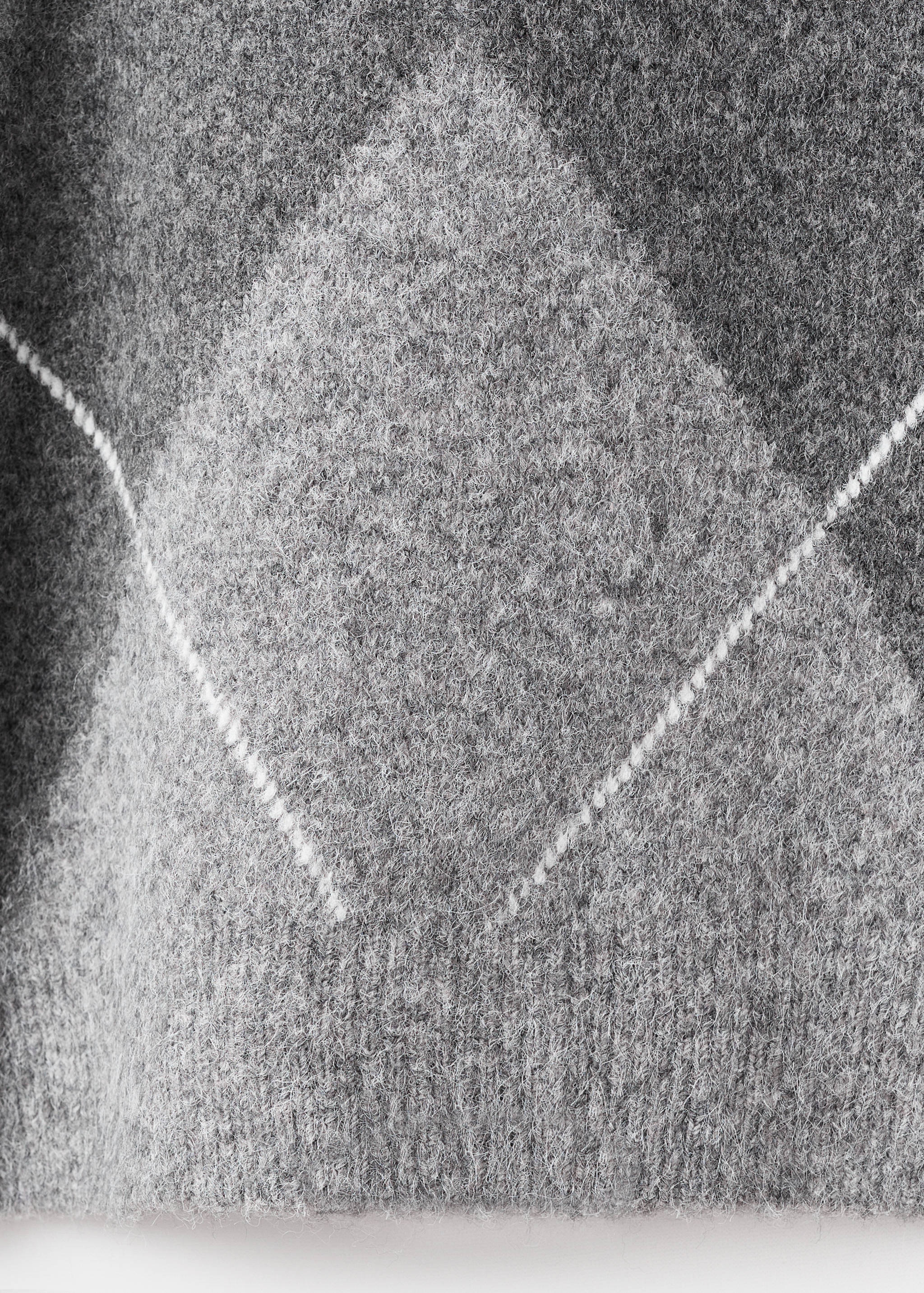 Argyle knit sweater - Details of the article 0