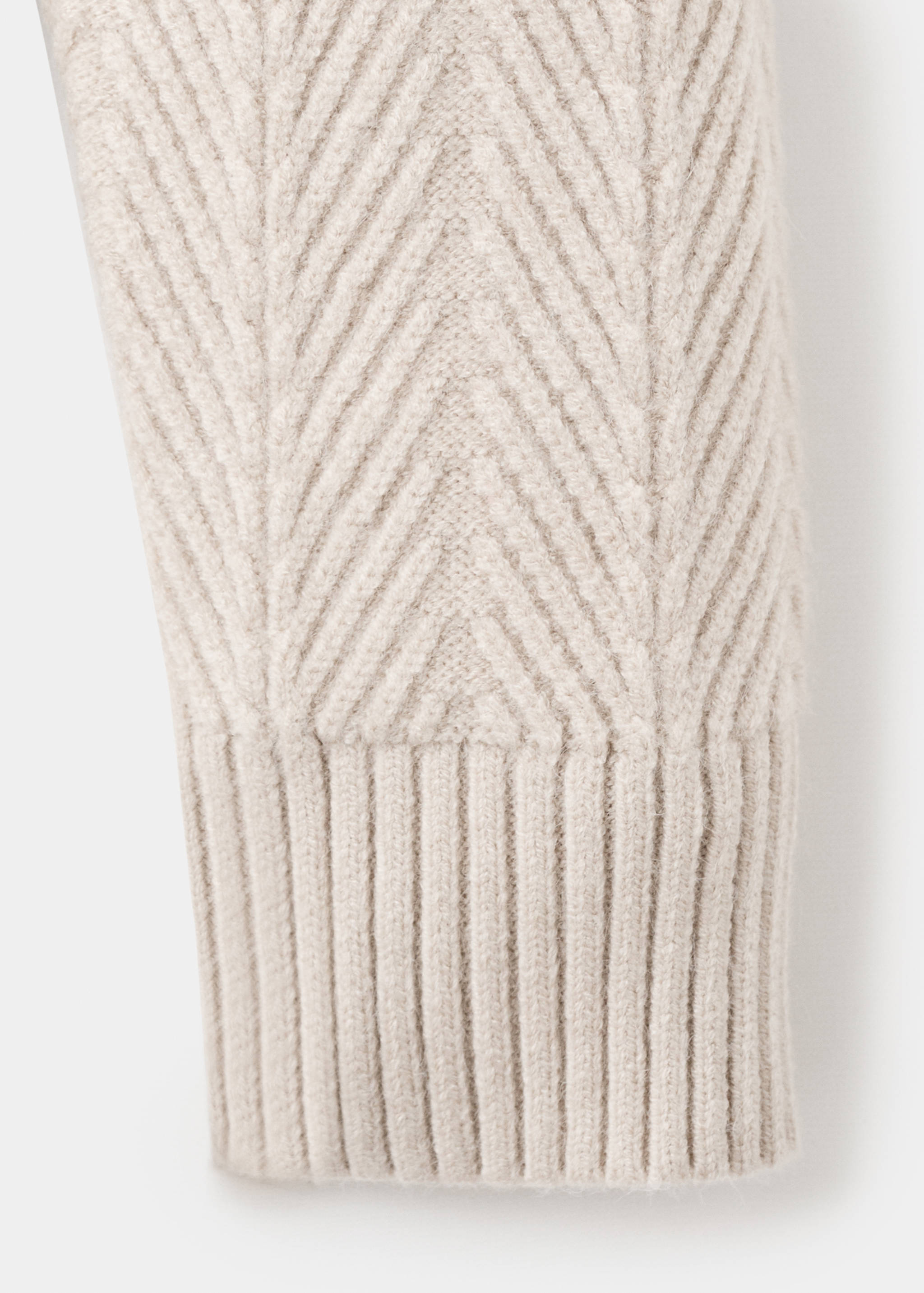 Herringbone structured sweater - Details of the article 8