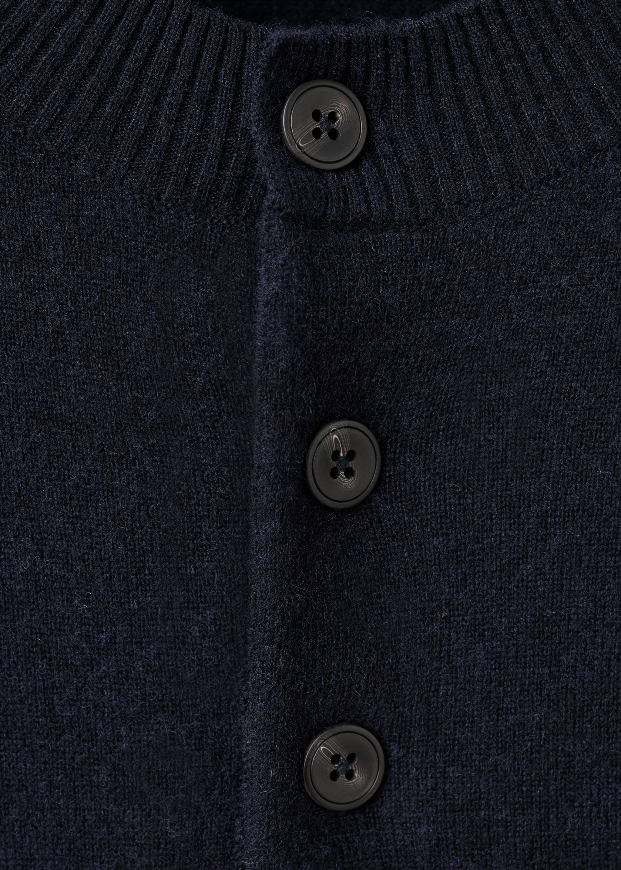 Jersey punto 100% lana extrafina - Detalle del artículo 0, Azul marino. Ref: 17017905-00.