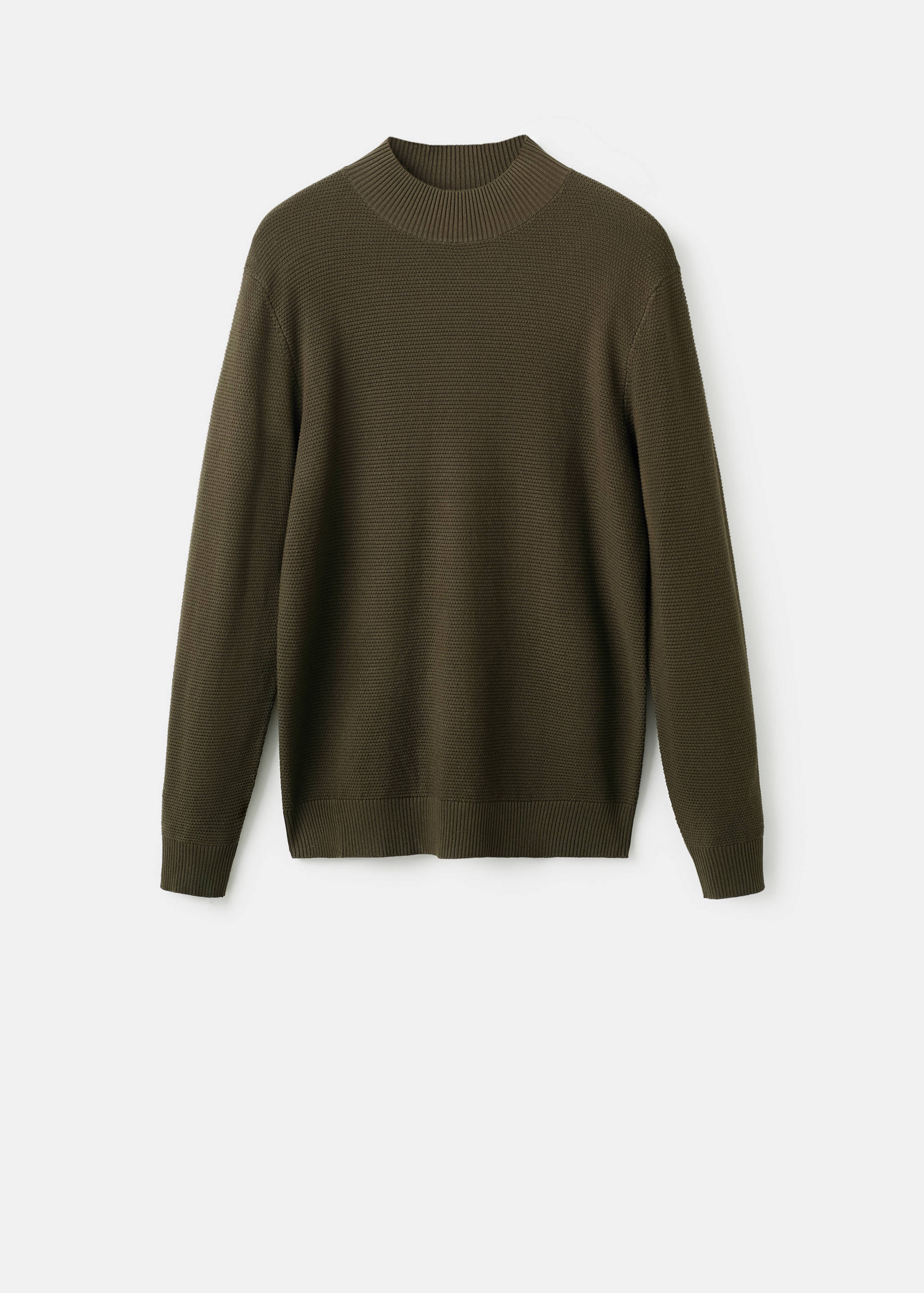 Pull-over col montant structuré - Article sans modèle