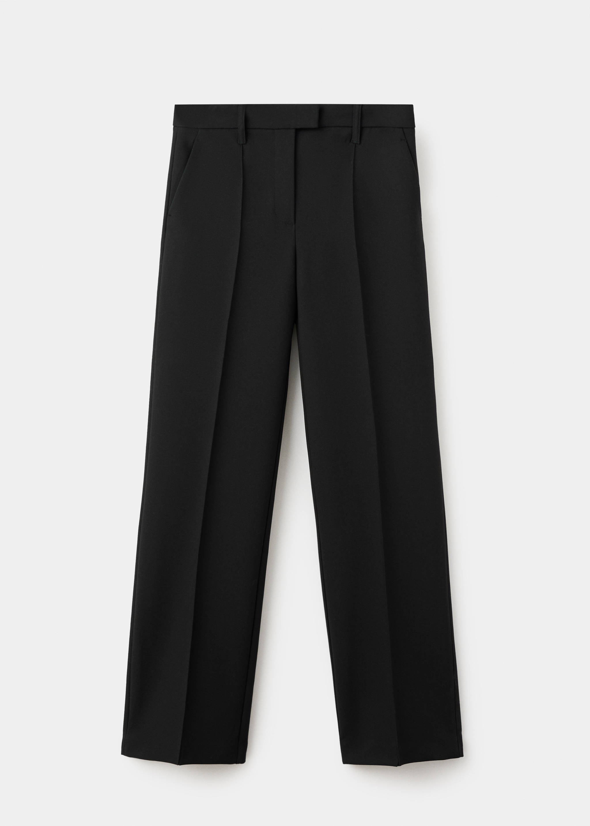 Seam-detail straight-fit pants - Article without model