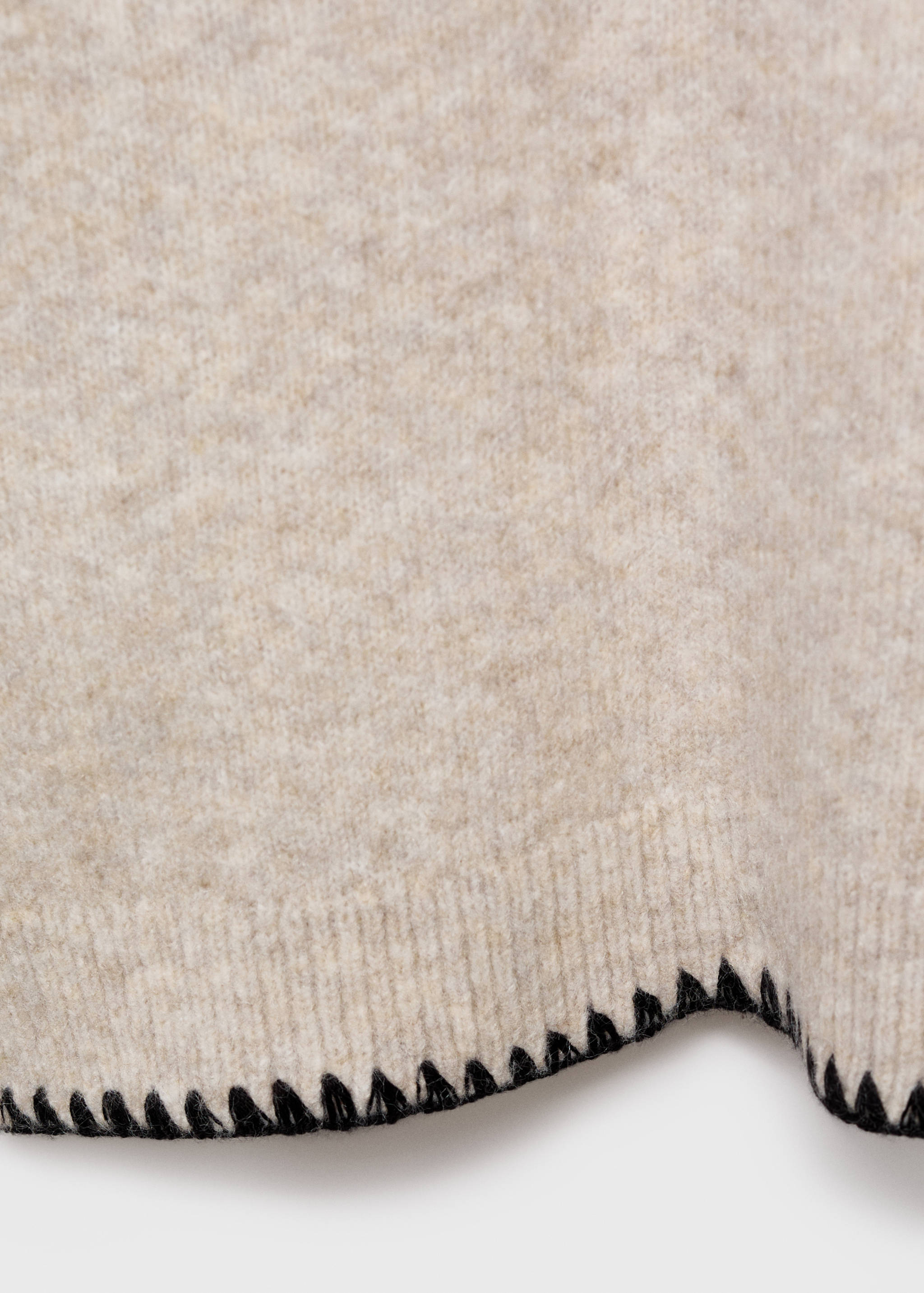 Knit embroidered sweater - Details of the article 0