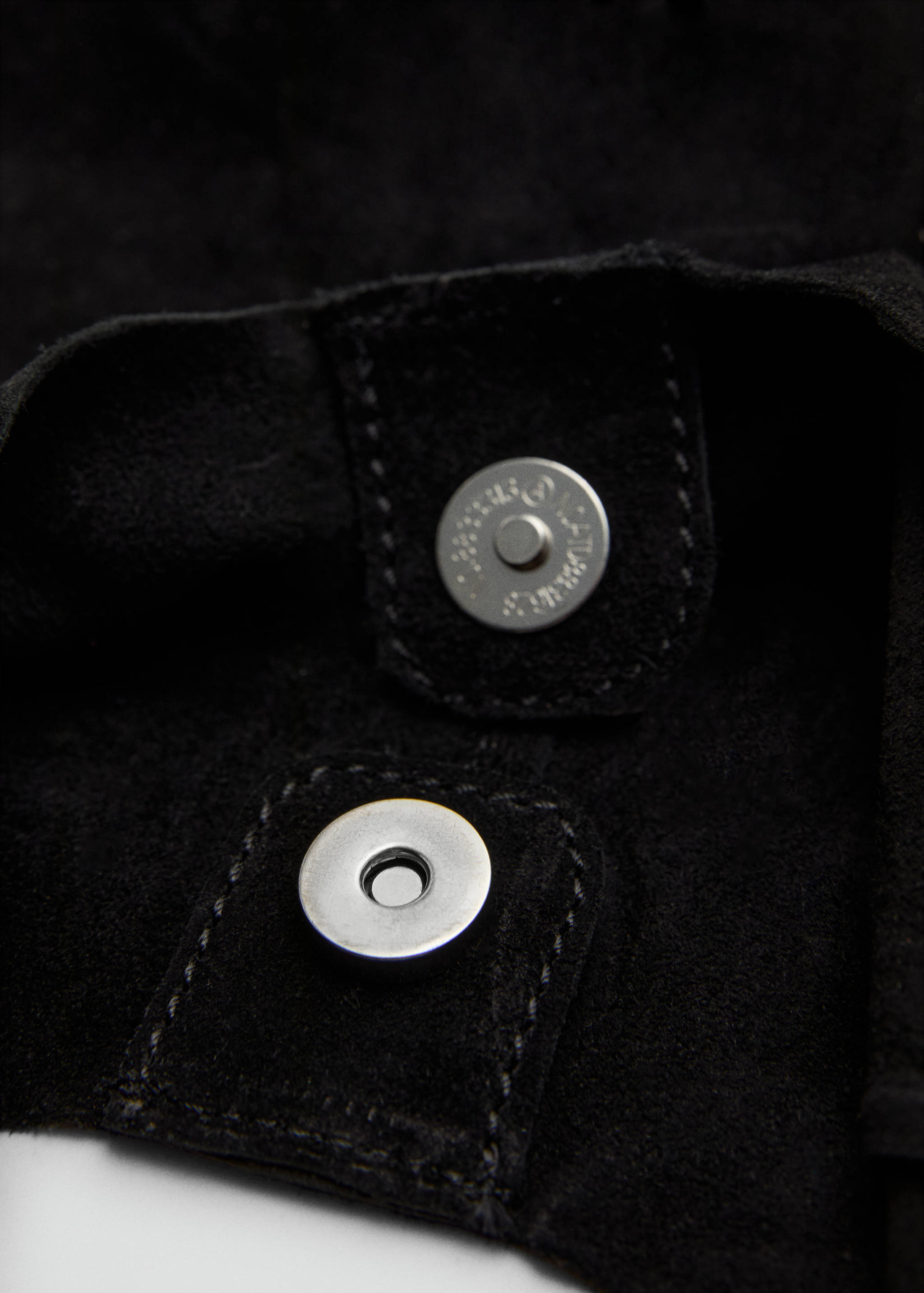 Suede leather mini-bag - Details of the article 1