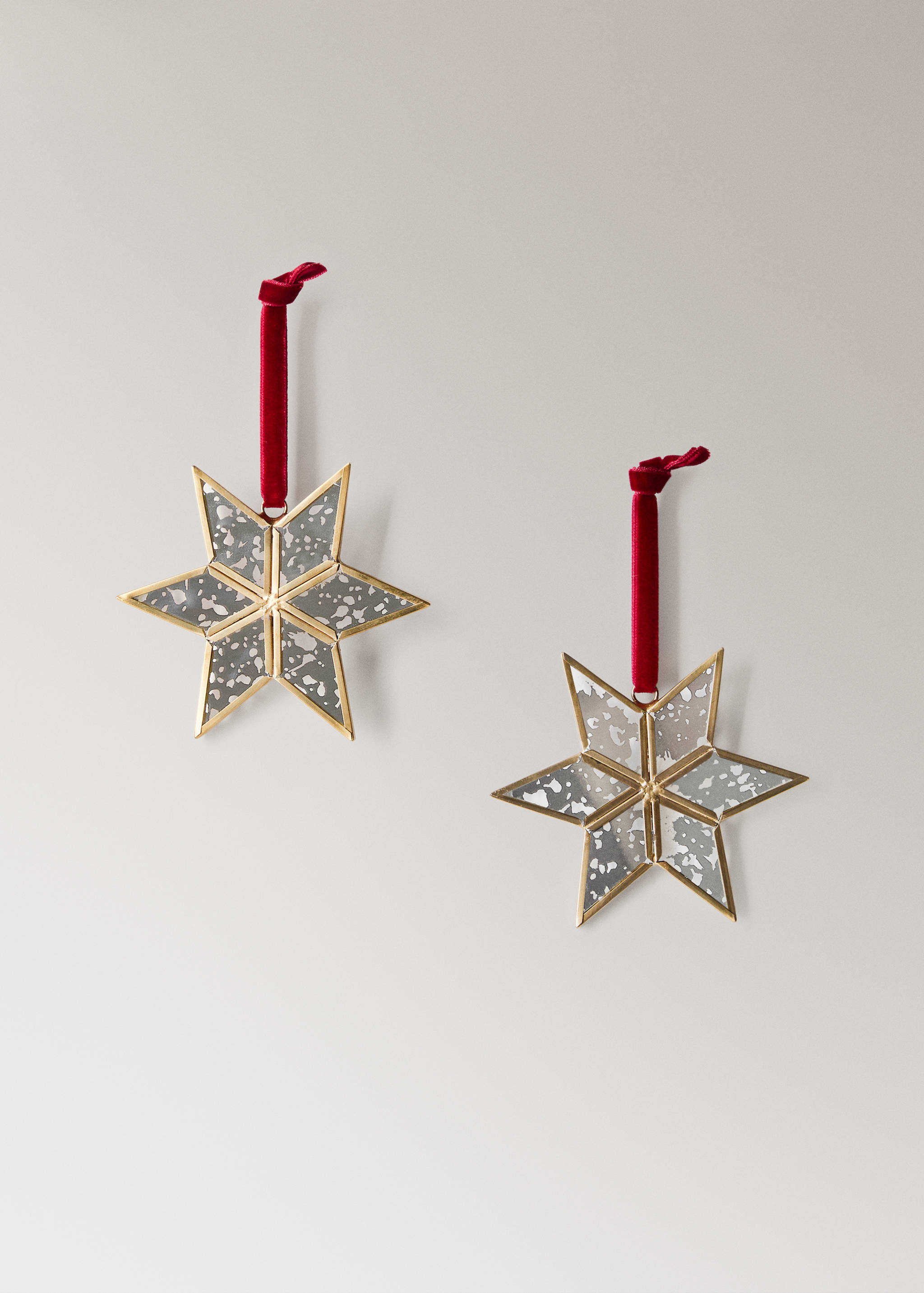 Kristallen stervormige versieringen - Detail van het artikel 2