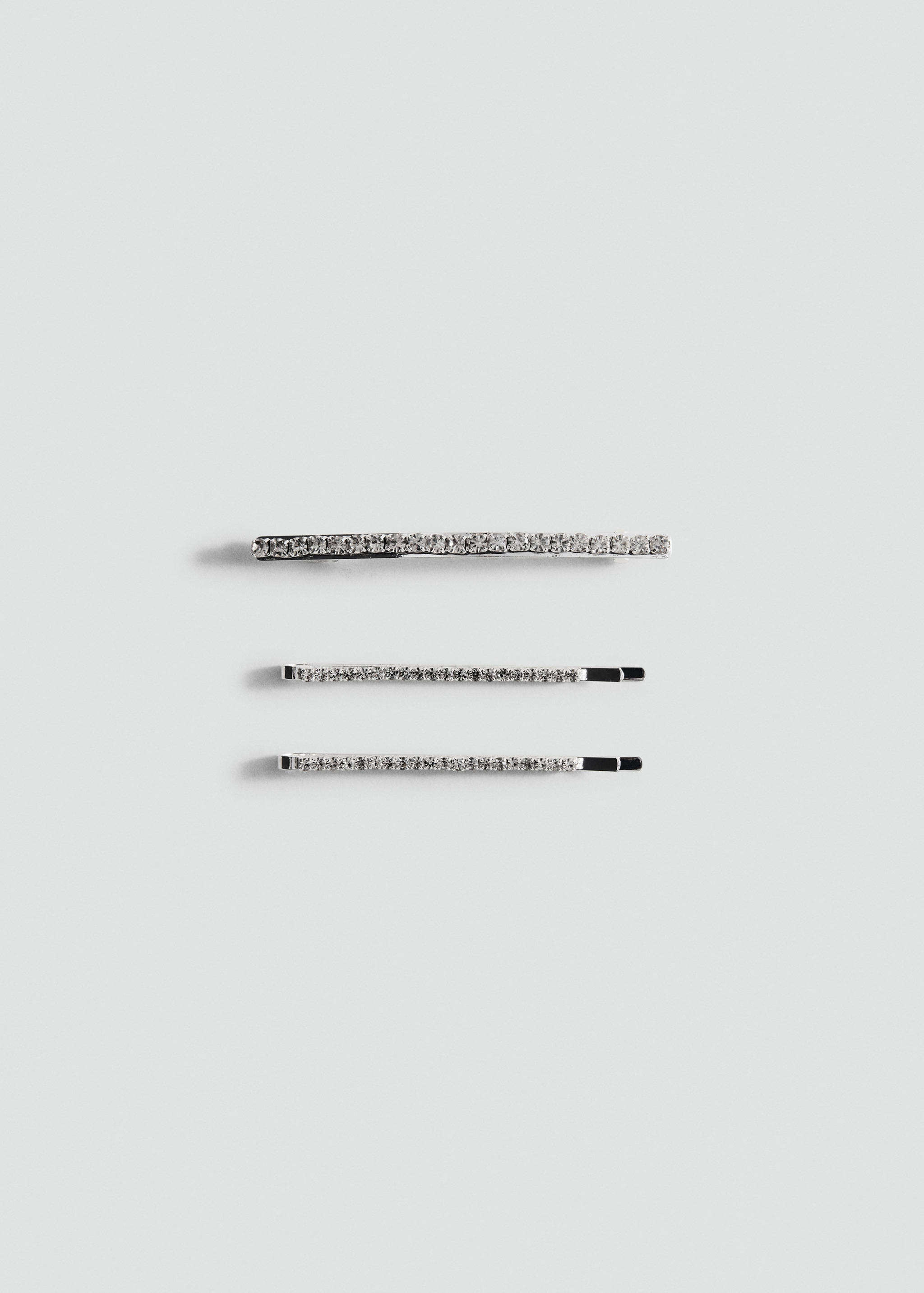 Lot de 2 barrettes à cheveux strass - Article sans modèle