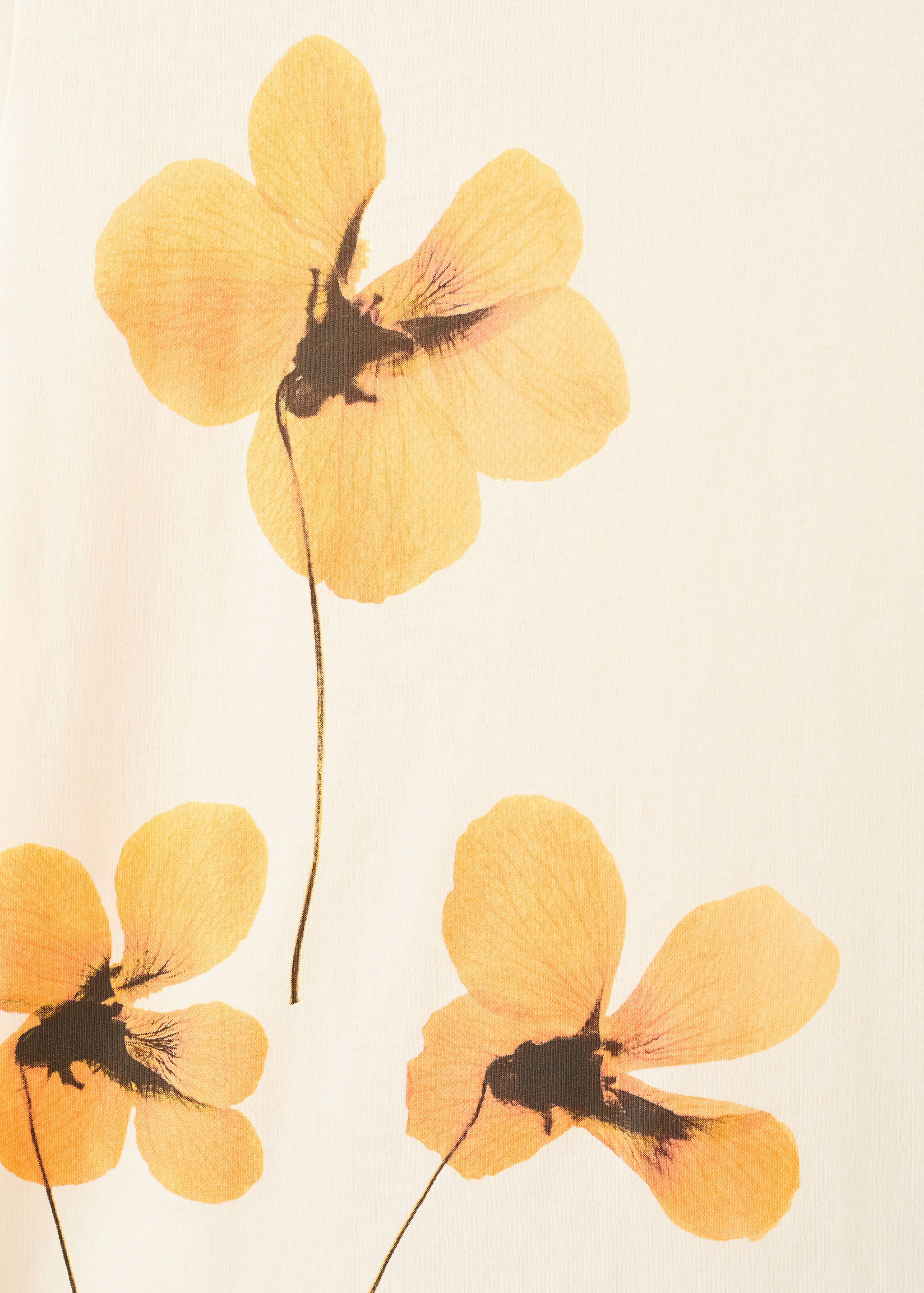 Floral print T-shirt - Details of the article 8