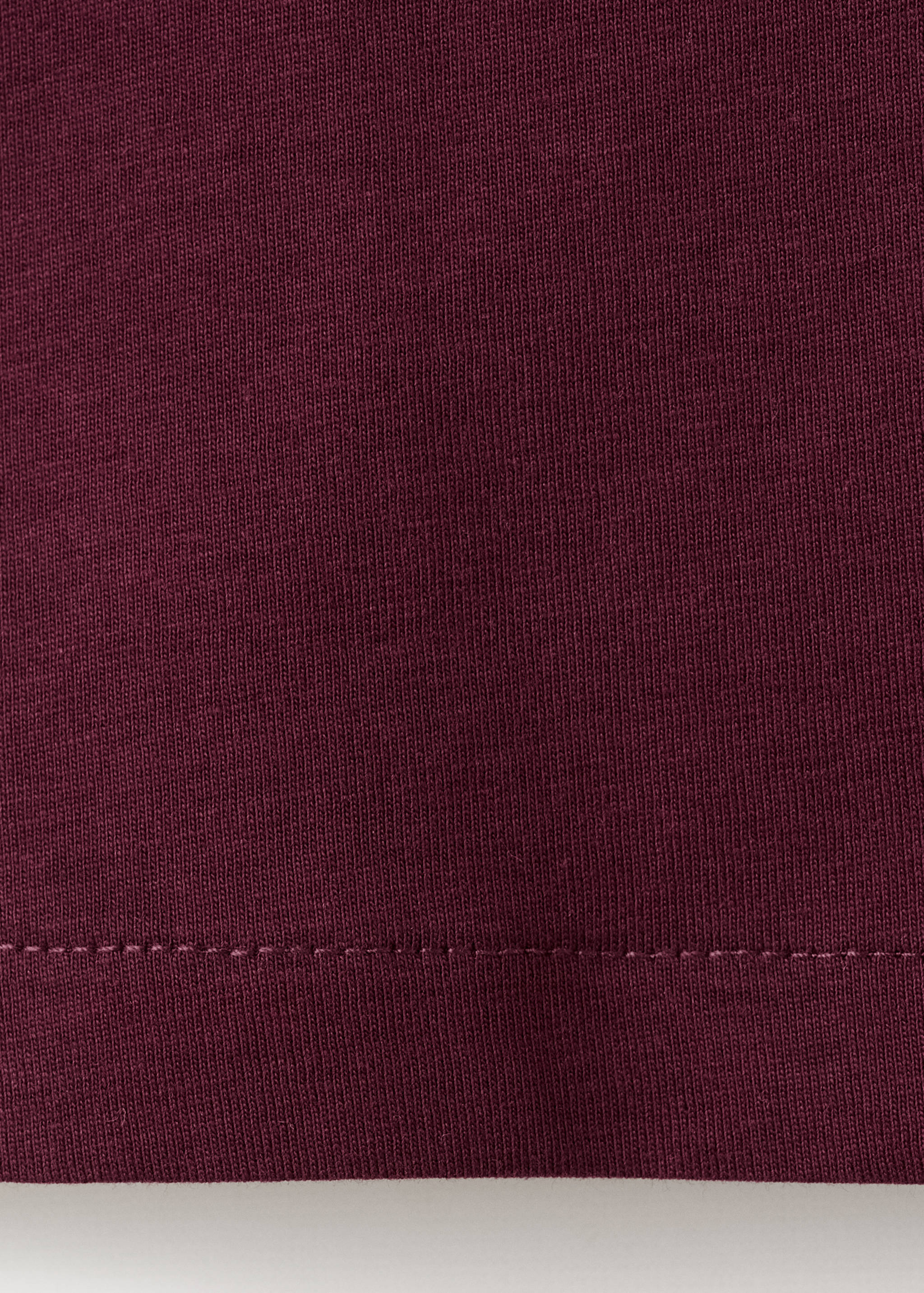 Floral-embroidered cotton t-shirt - Details of the article 0