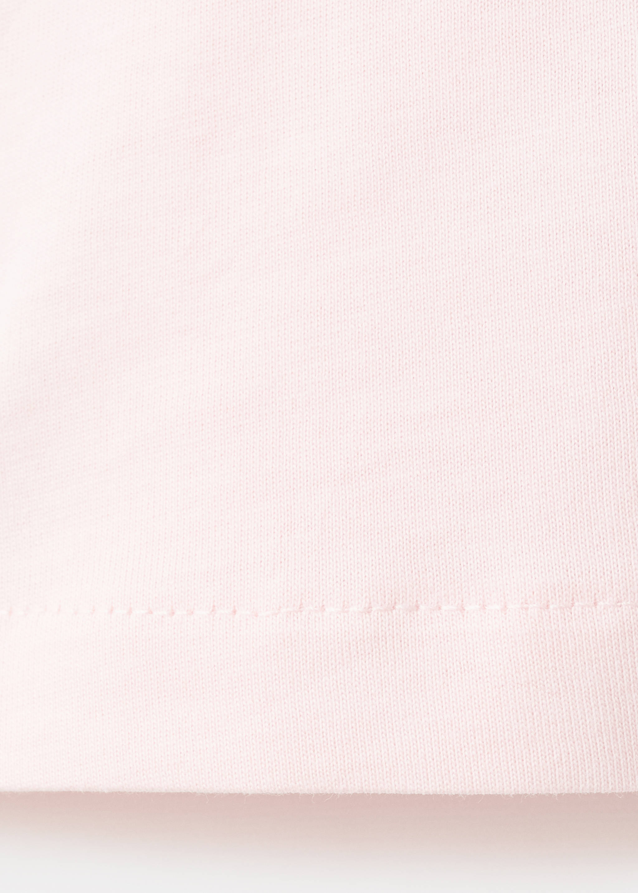 Floral-embroidered cotton t-shirt - Details of the article 0