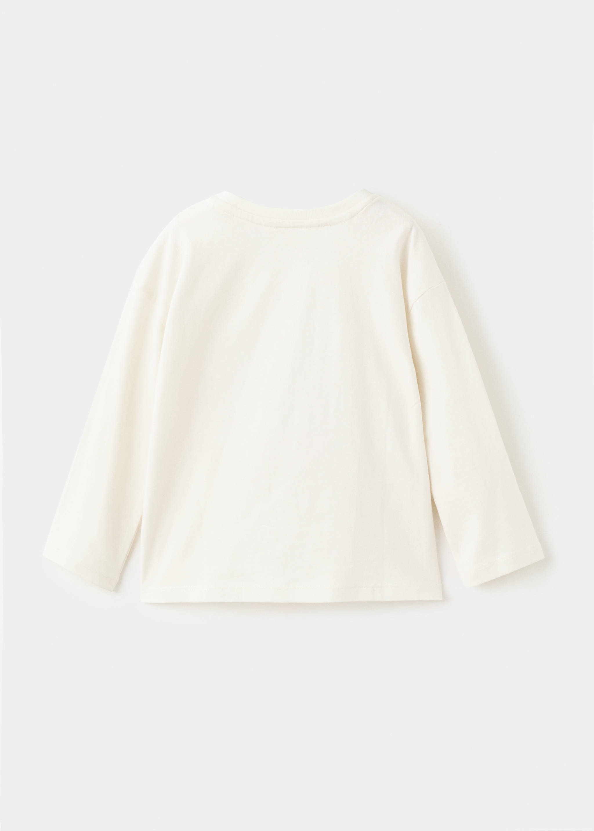 Samarreta cotó brodat os - Revers de l'article