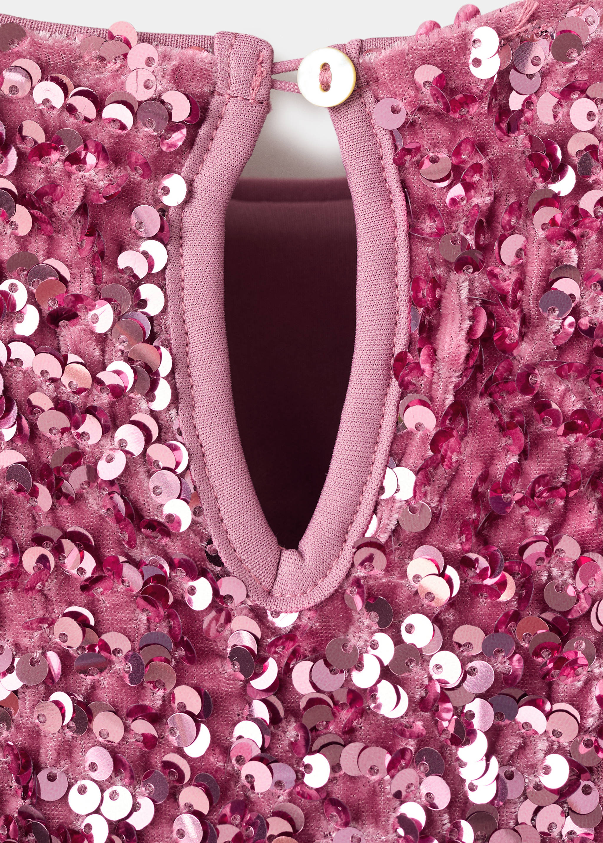 T-shirt brillant à paillettes - Détail de l'article 0