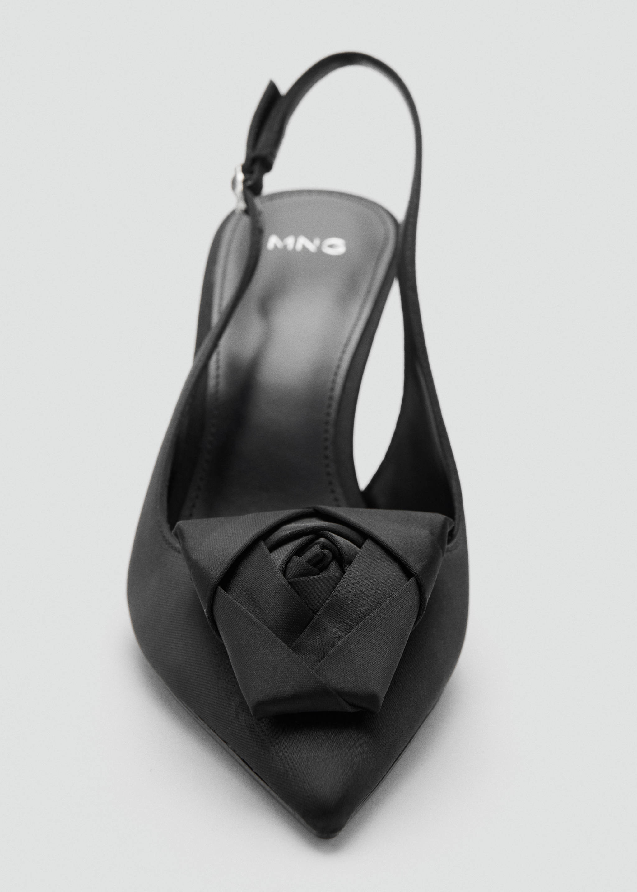 Satin floral shoes - Details of the article 3