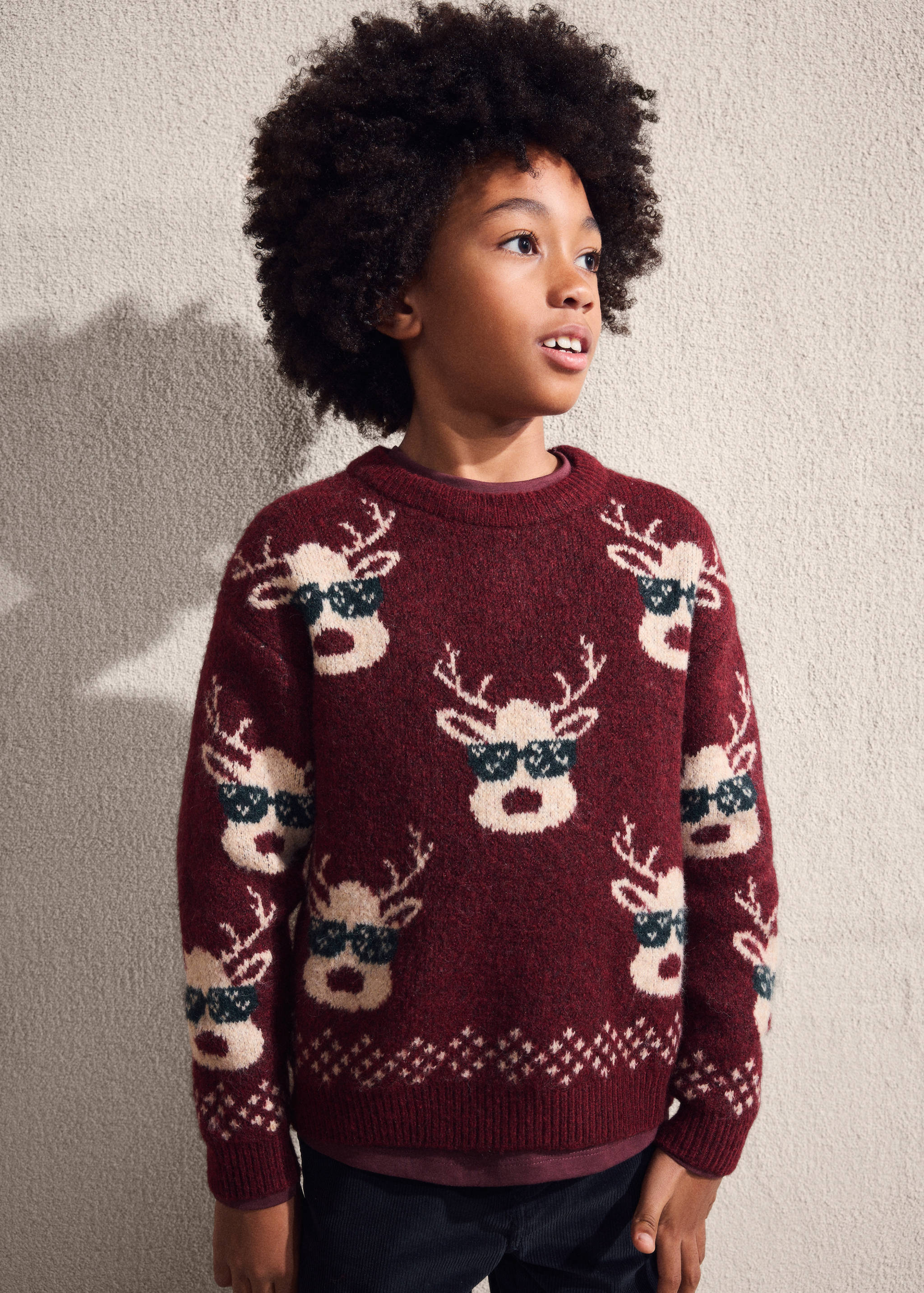 Jersey punto estampado navideño - Detalle del artículo 5