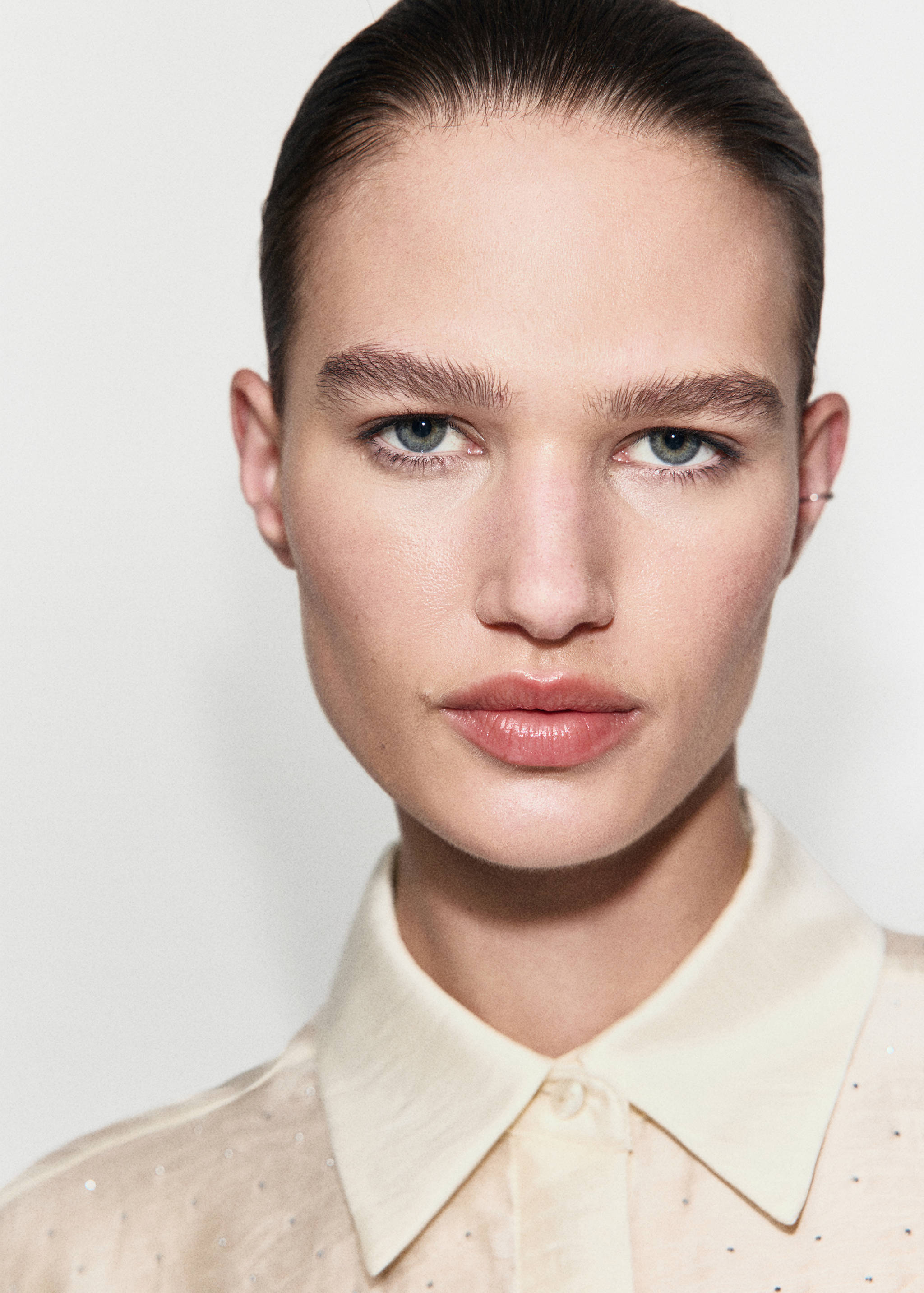 Chemise satinée strass - Détail de l'article 1