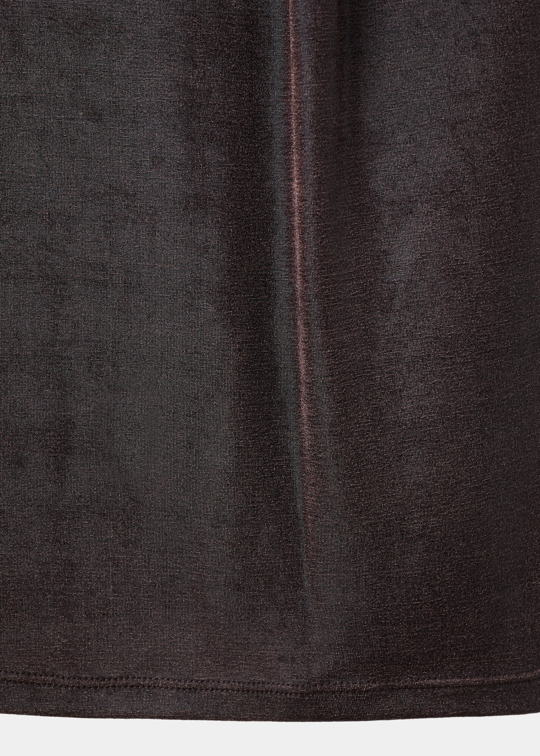 Lurex t-shirt with gathered detail - Details of the article 0