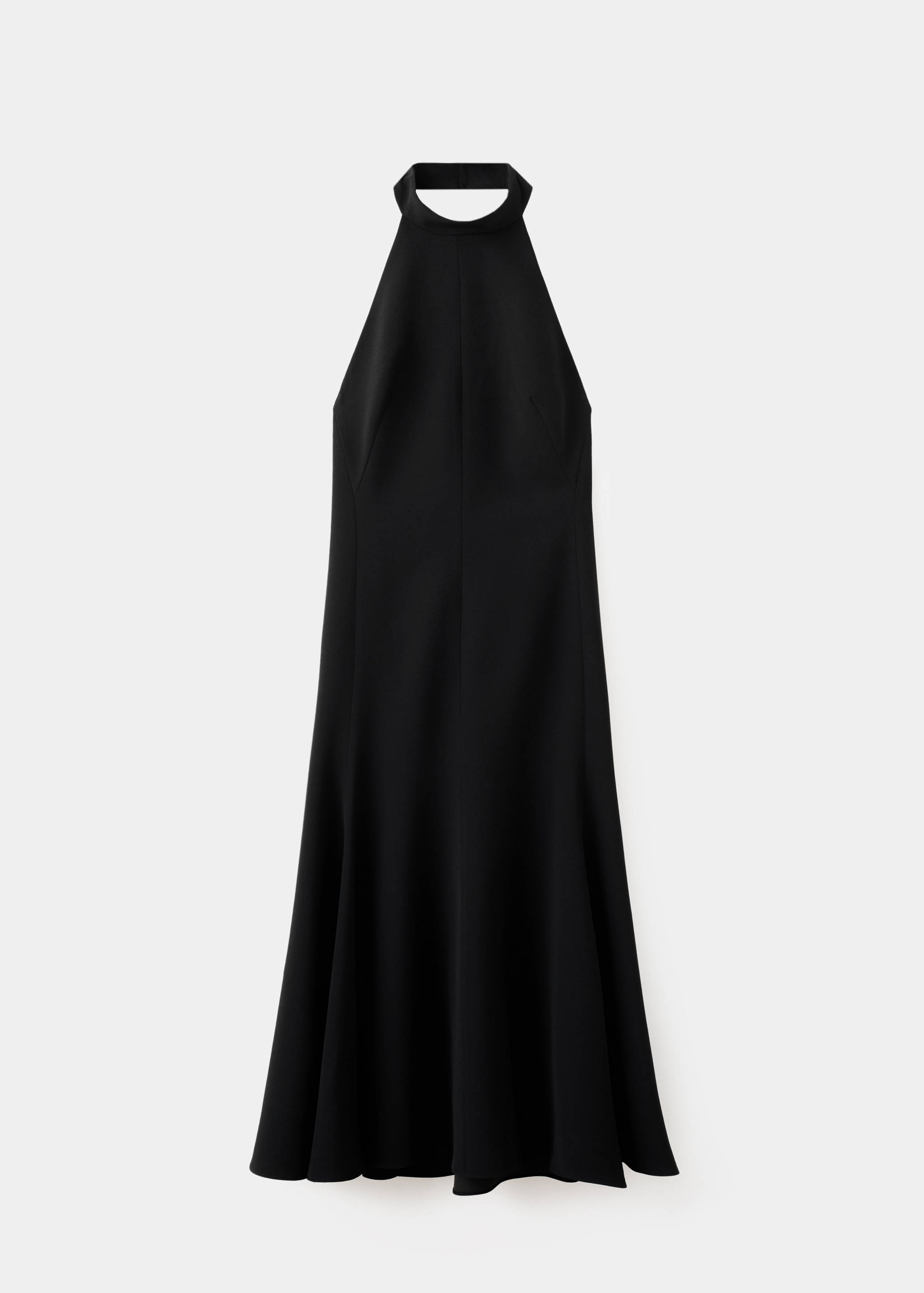 Halter-neck dress with open back - Article without model