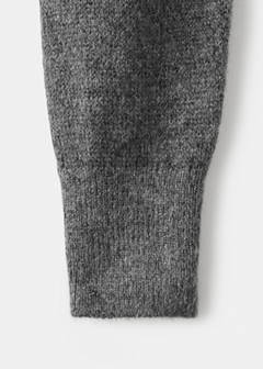 Lurex cropped cardigan — Grey 6