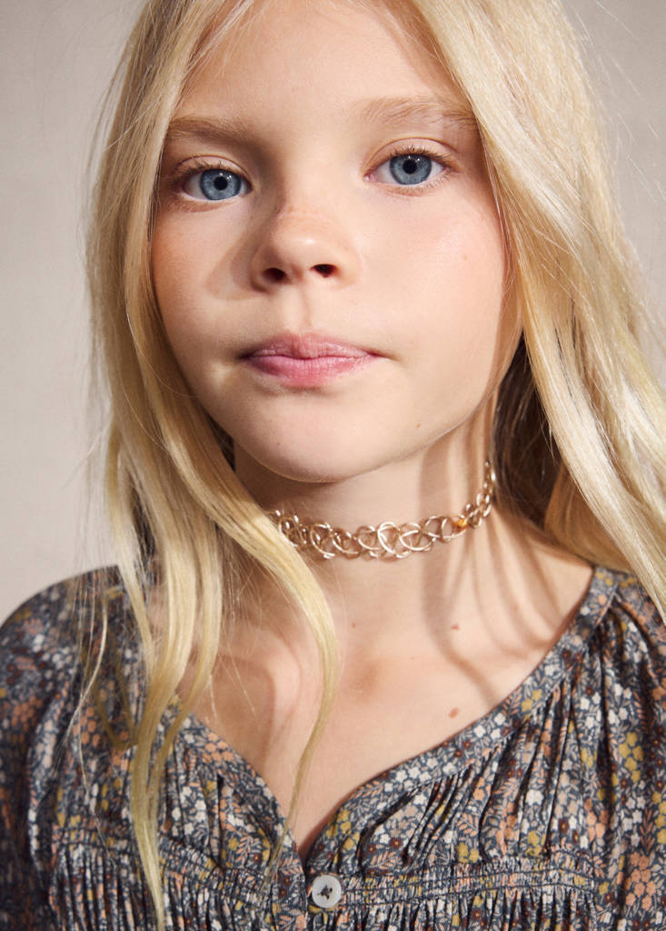 Pack of 2 Christmas chokers — Gold