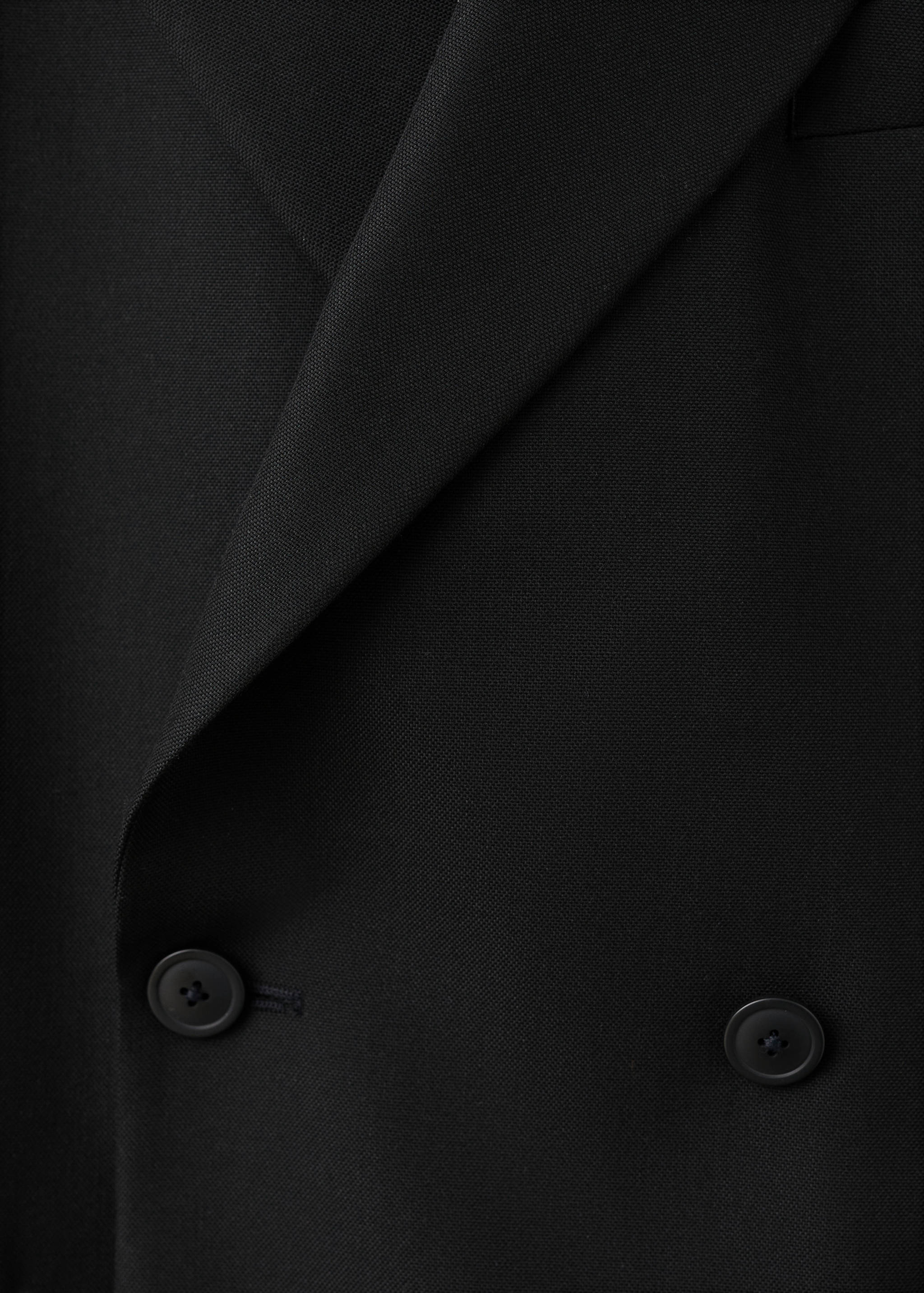 Regular-fit double-breasted jacket - Details of the article 8