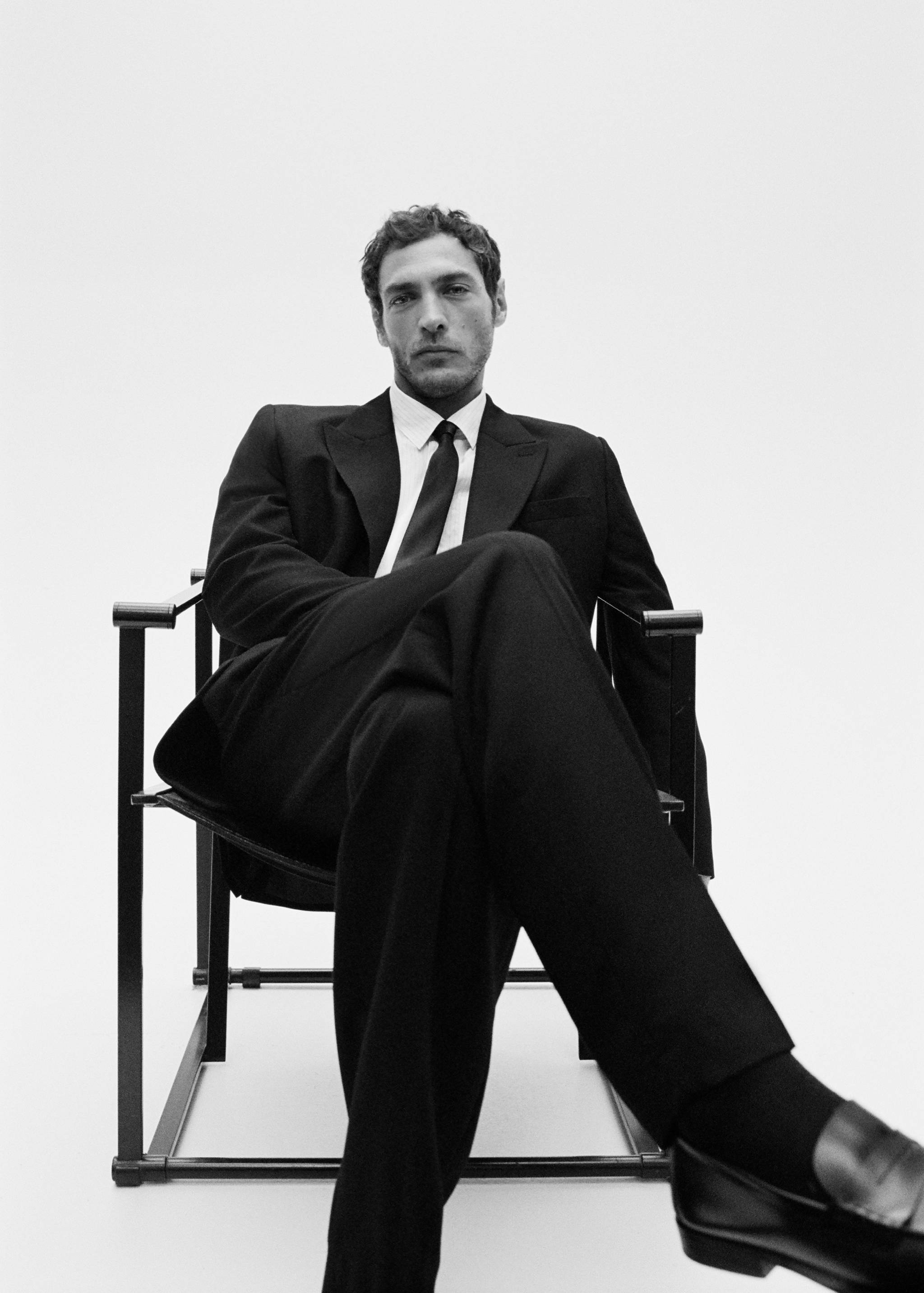 Regular-fit double-breasted jacket - Details of the article 5