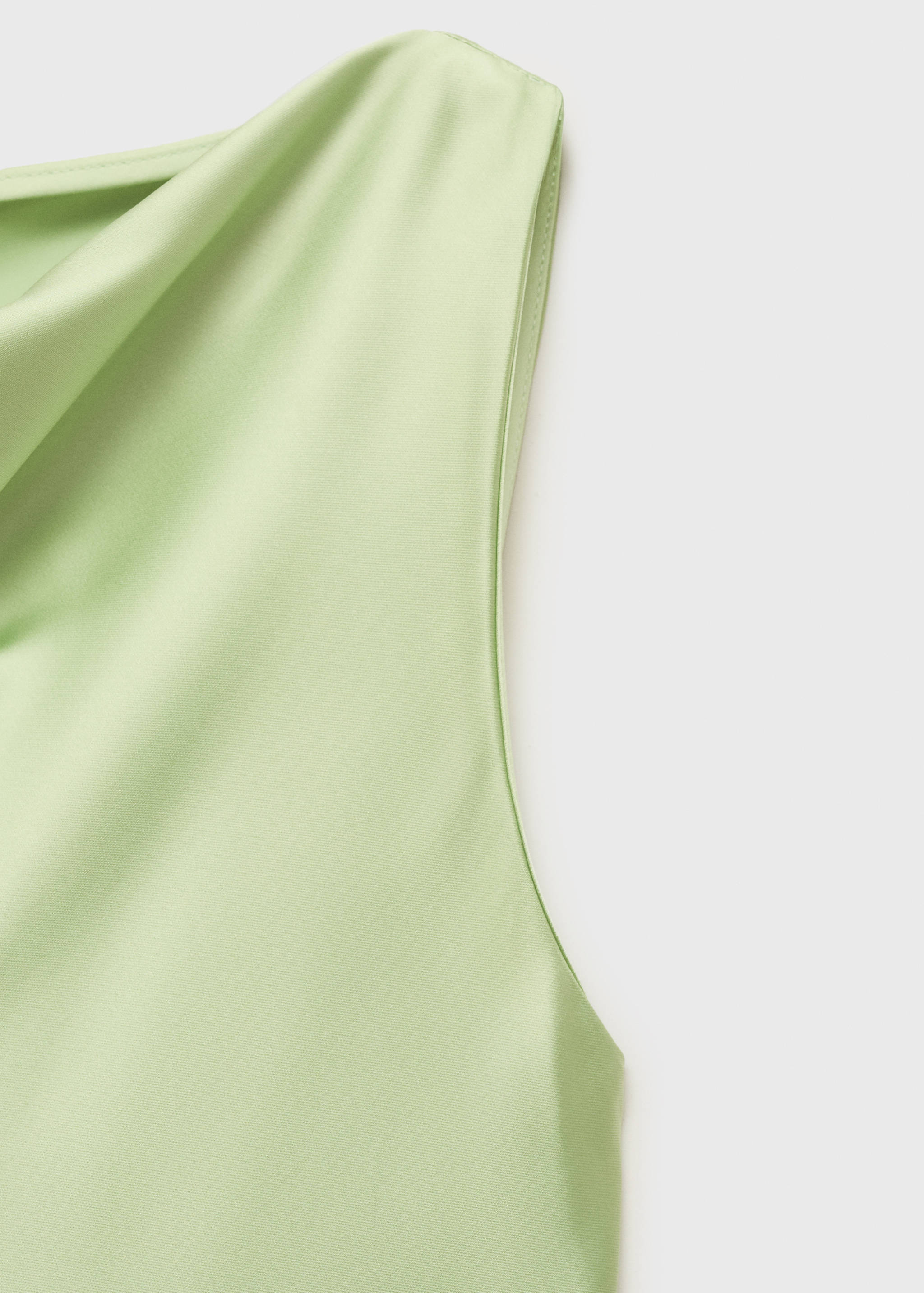 Combined dress with asymmetrical cut - Details of the article 8