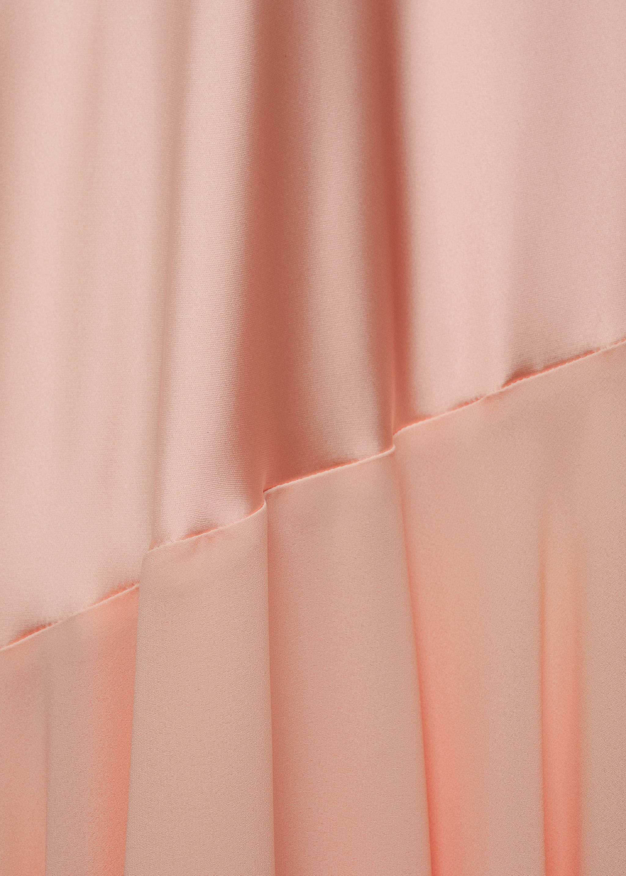 Combined dress with asymmetrical cut - Details of the article 0