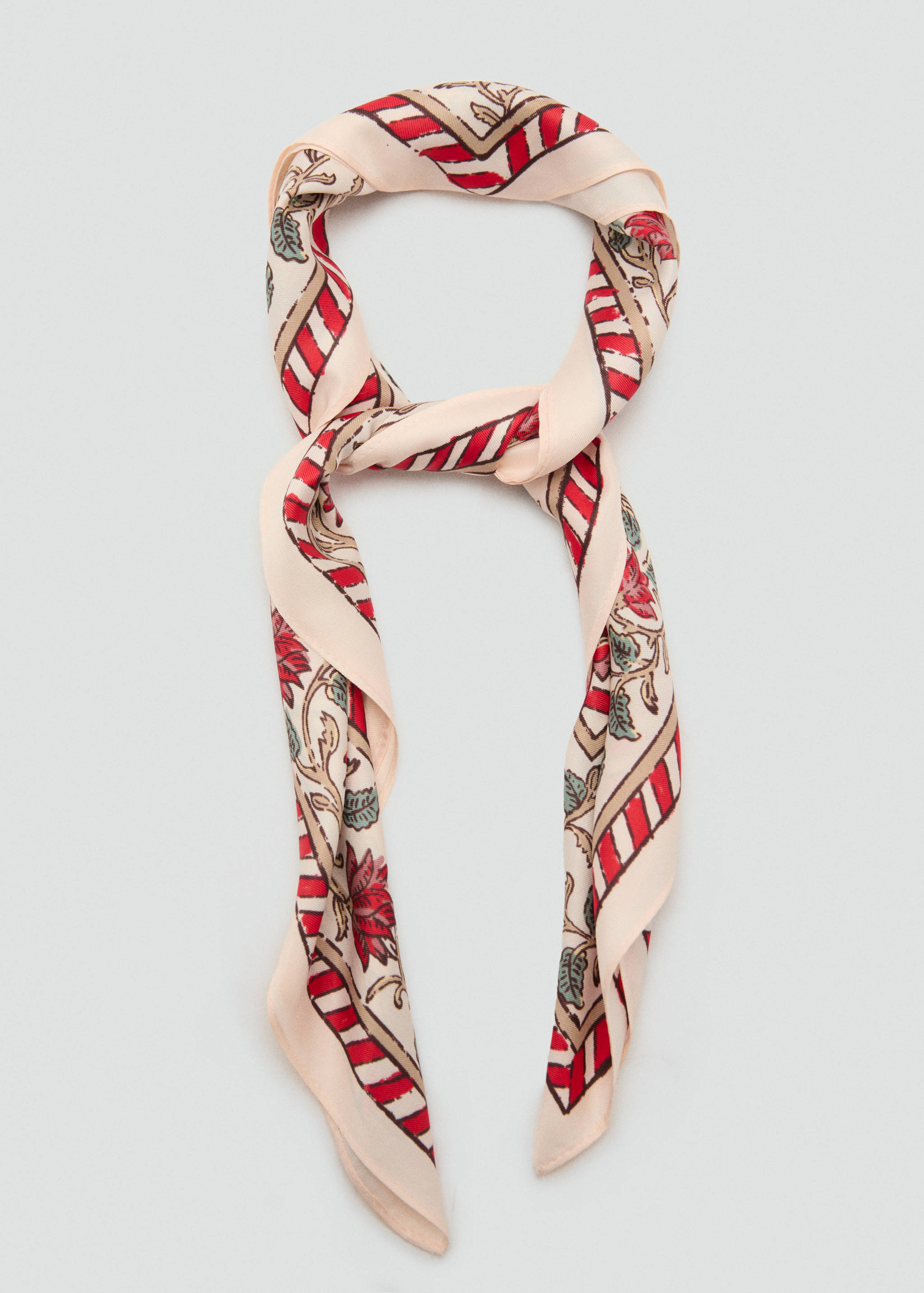 Pañuelo estampado flores - Detalle del artículo 1