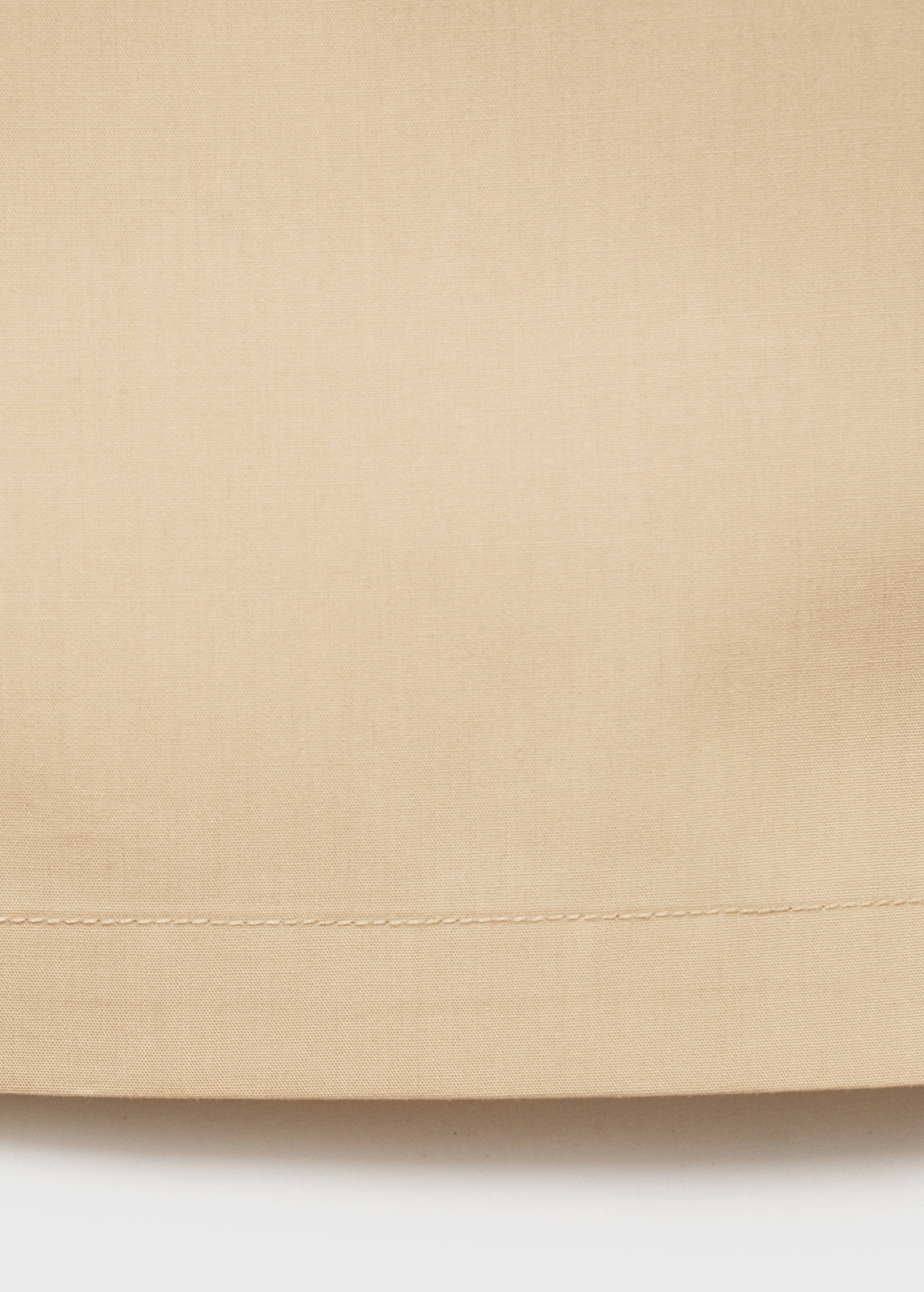 Straight-cut crop pants - Details of the article 0