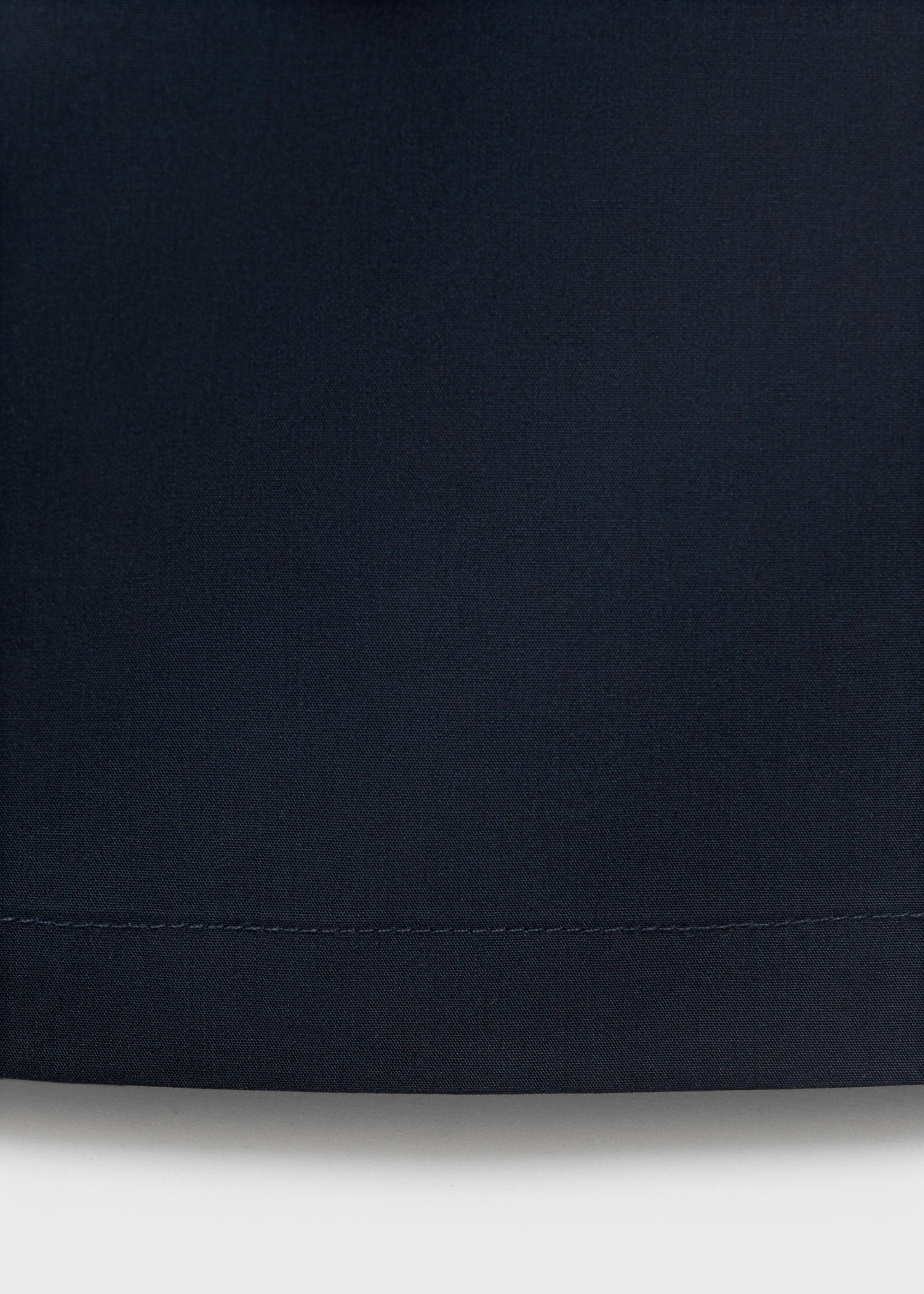 Straight-cut crop trousers - Details of the article 0