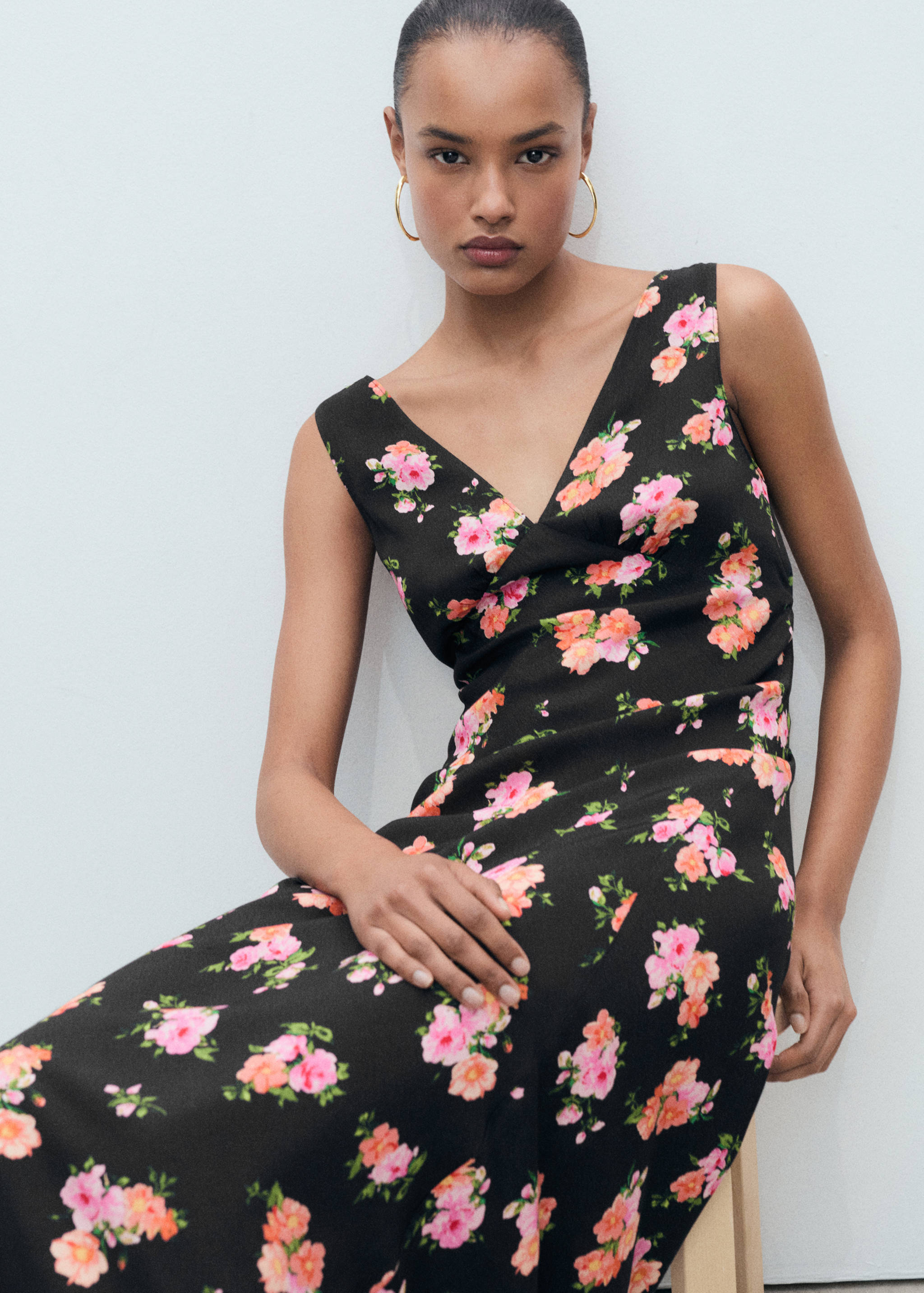 Robe longue fleurie - Détail de l'article 2
