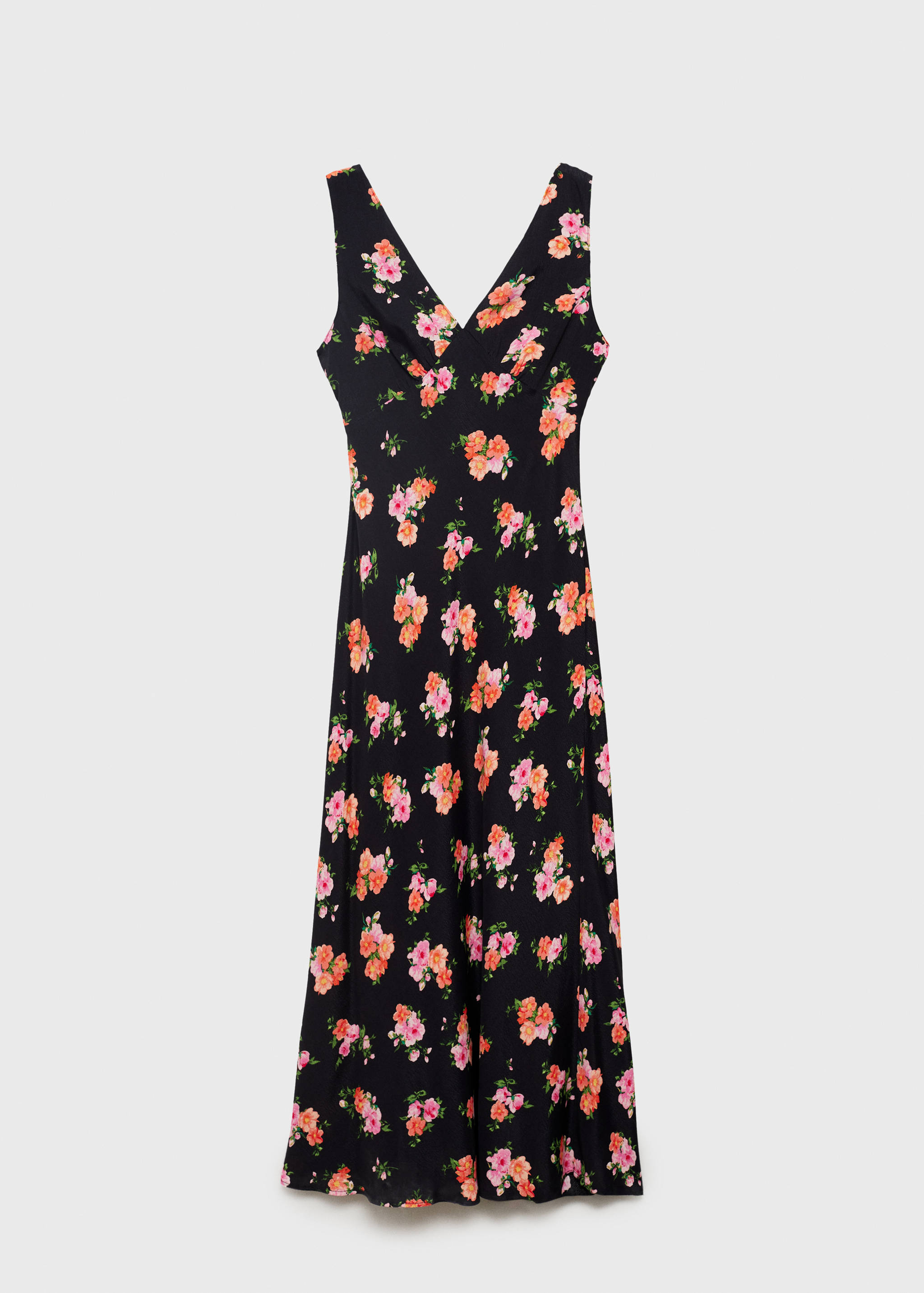 Robe longue fleurie - Article sans modèle
