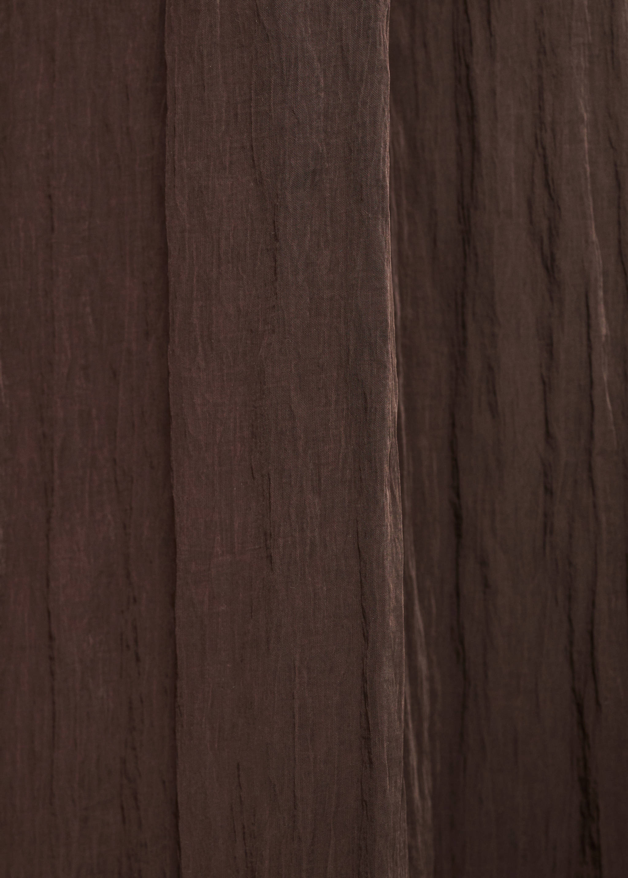 Long creased effect dress - Details of the article 8