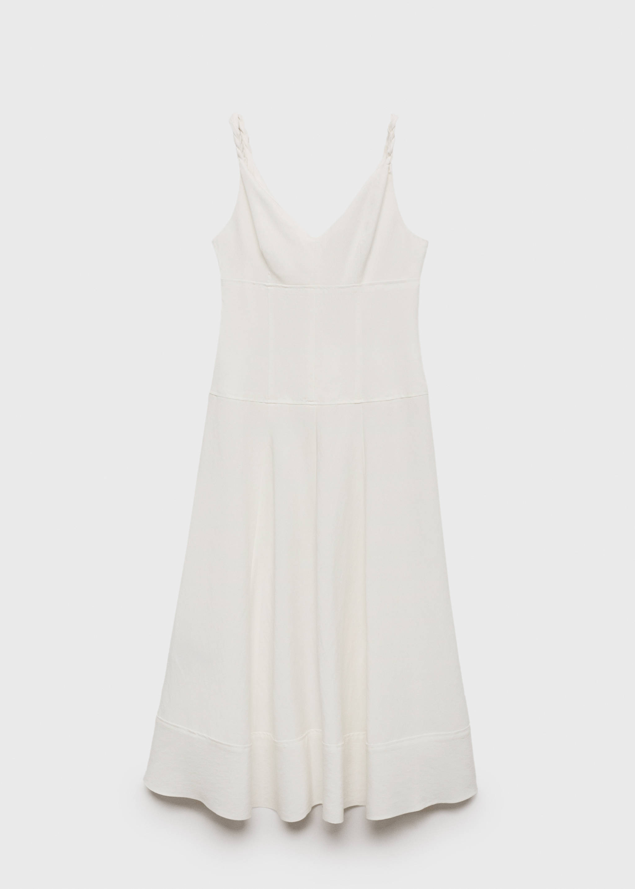 V-neckline long dress - Article without model