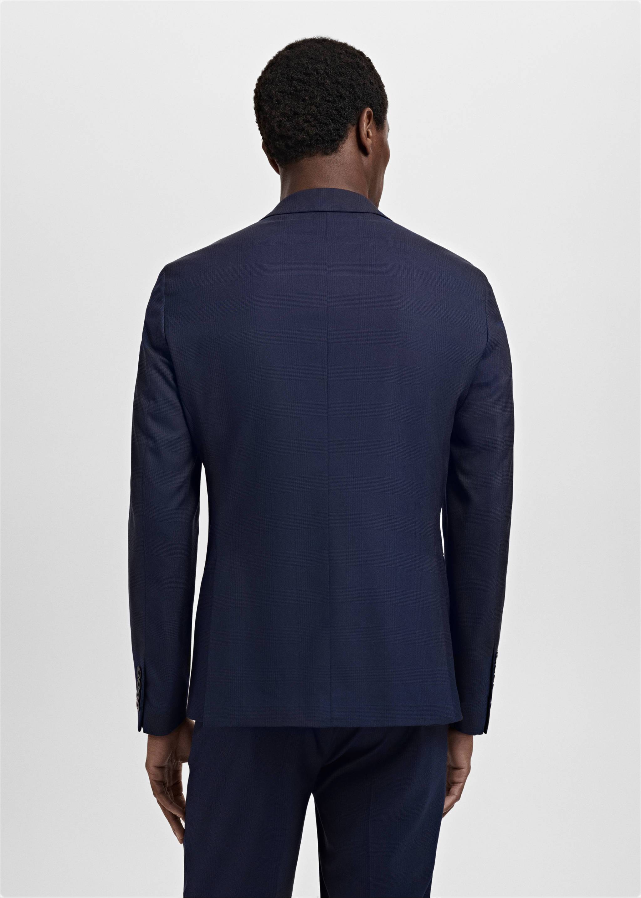 Americana traje Milán slim fit - Reverso del artículo, Azul marino oscuro. Ref: 17021179-01.