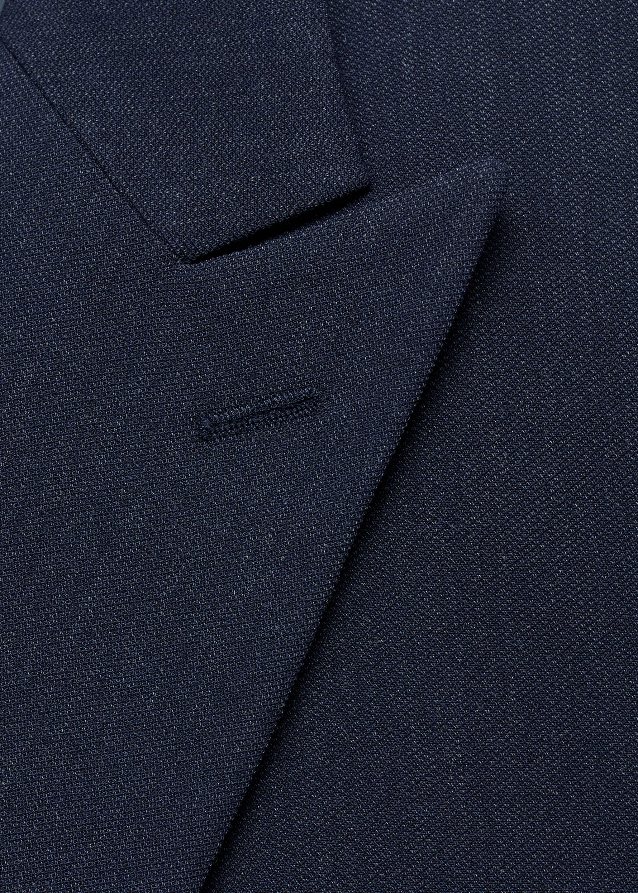 Monaco double-breasted slim-fit suit jacket - Details of the article 0