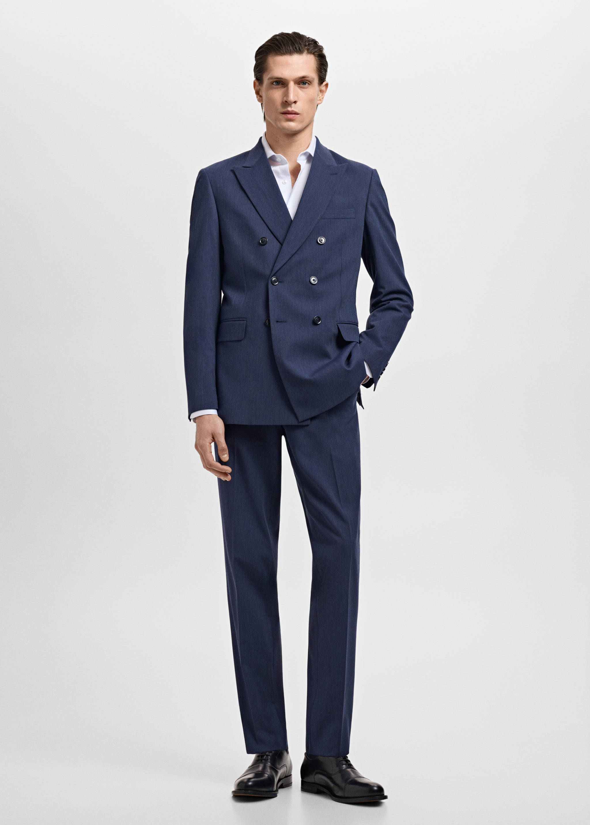 Zweireihiges Slim-Fit-Sakko Mónaco - Allgemeine Ansicht