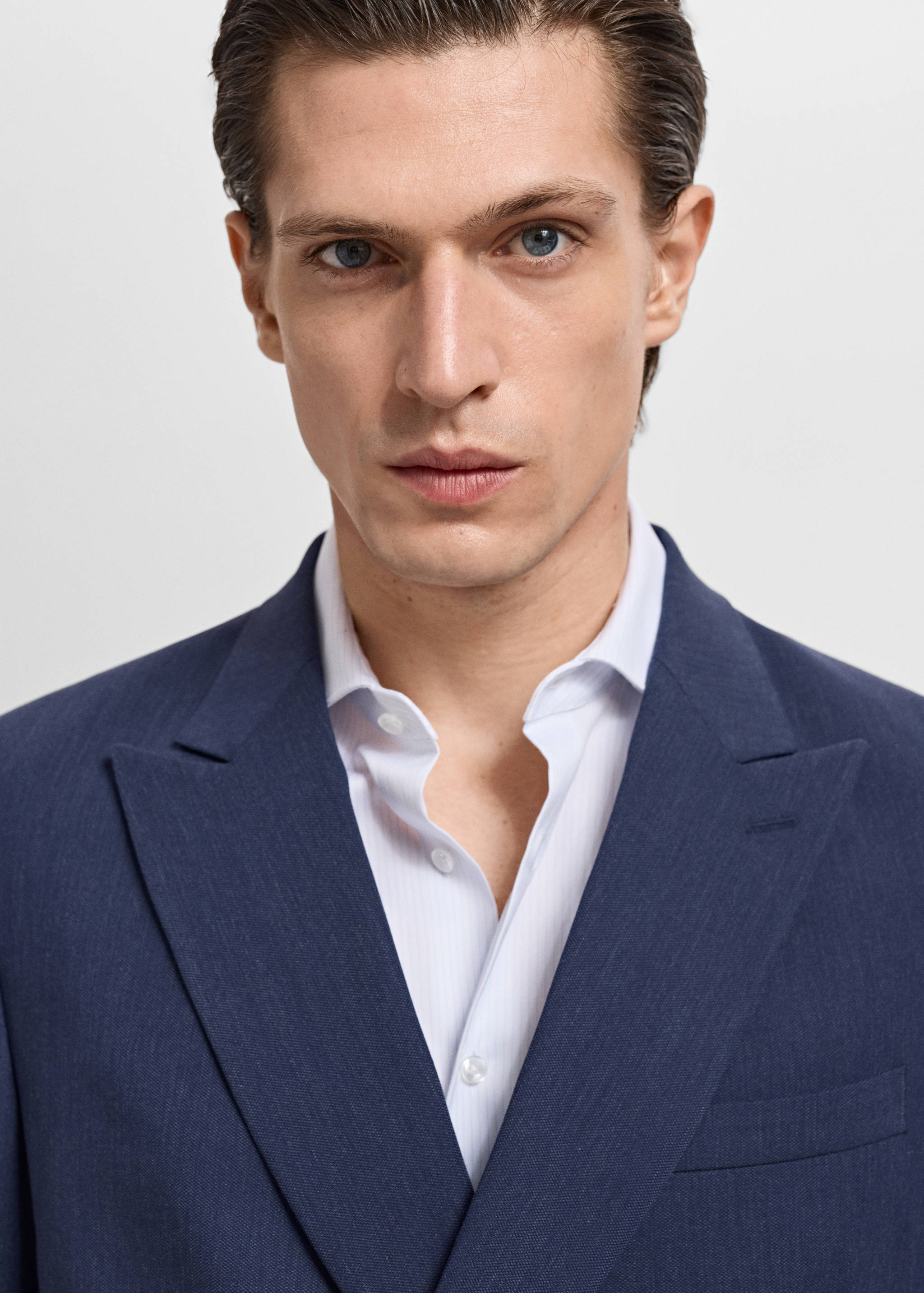 Zweireihiges Slim-Fit-Sakko Mónaco - Detail des Artikels 1