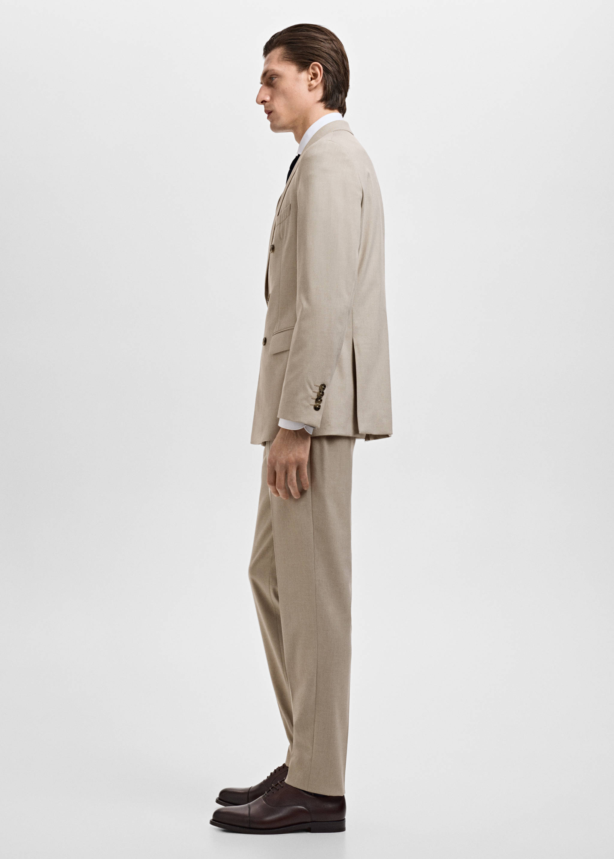 Zweireihiges Slim-Fit-Sakko Mónaco - Detail des Artikels 2