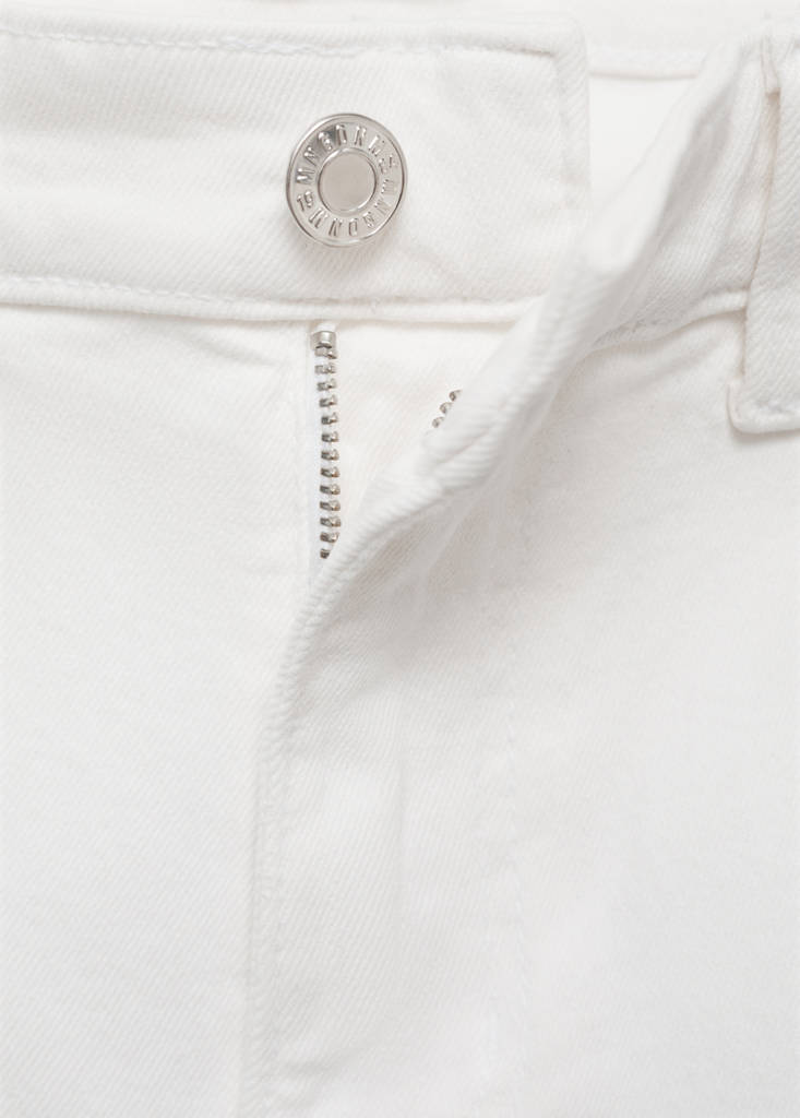 Sienna flared cropped jeans — White