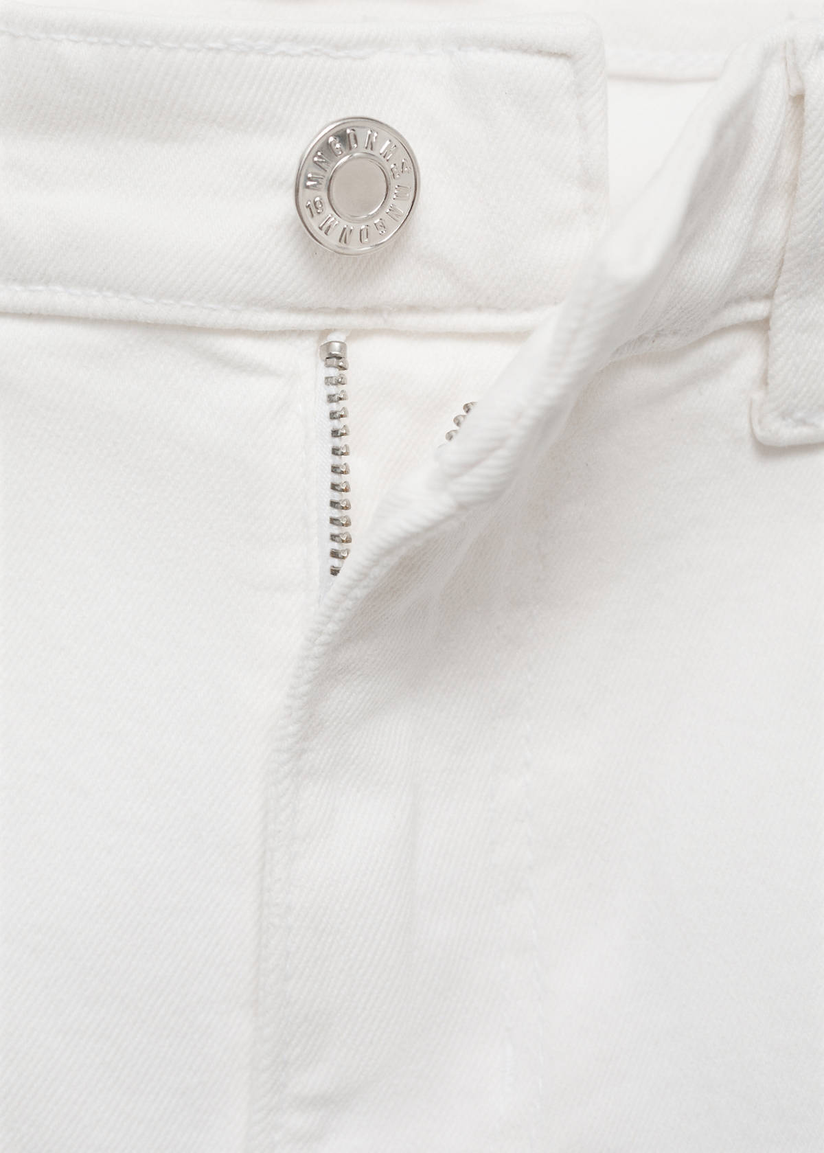 Sienna flared cropped jeans — White